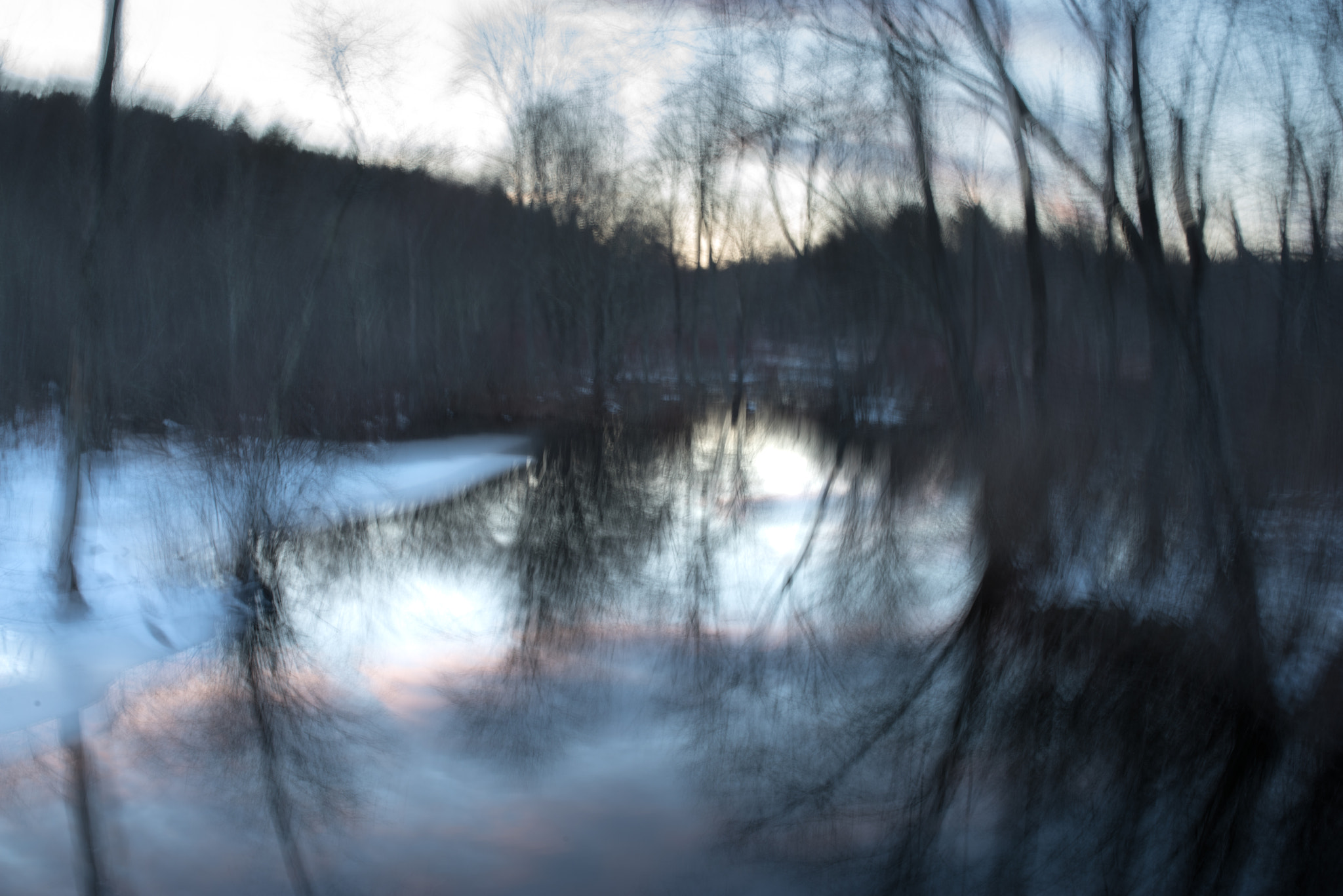 Pentax K-1 sample photo. Sunset at saugatuck falls photography