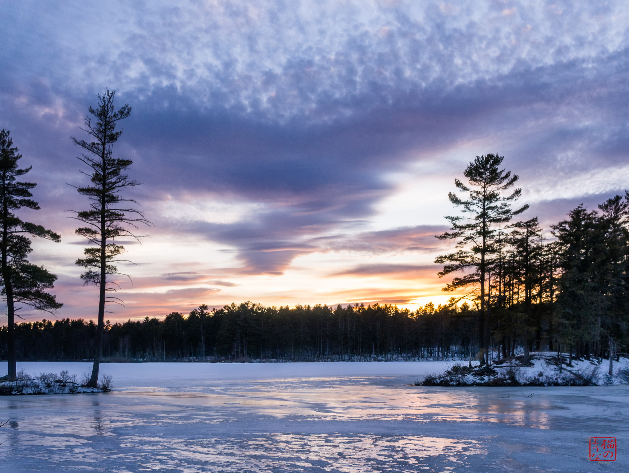 Sony a7 + Sony Sonnar T* E 24mm F1.8 ZA sample photo. First spring sunset photography