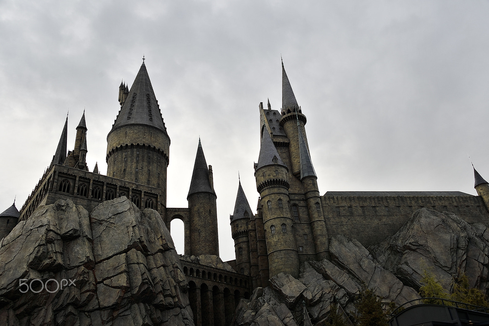 Nikon D800E sample photo. Movie harry potter's castle photography