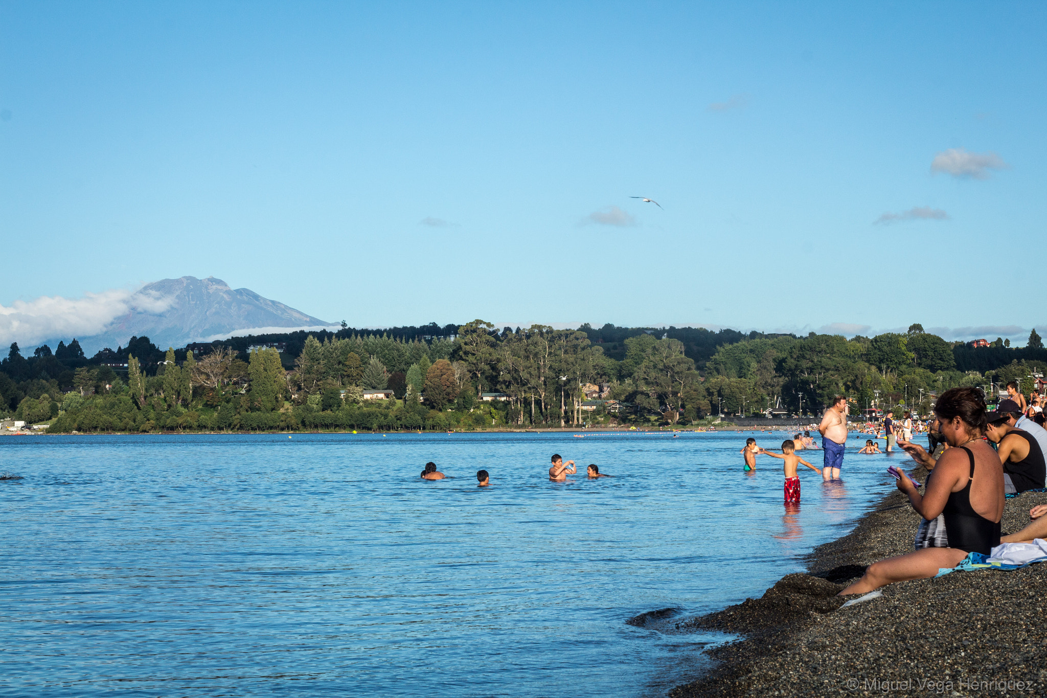 Canon EF 50mm F1.8 II sample photo. Puerto varas - chile  "playa puerto chico" photography