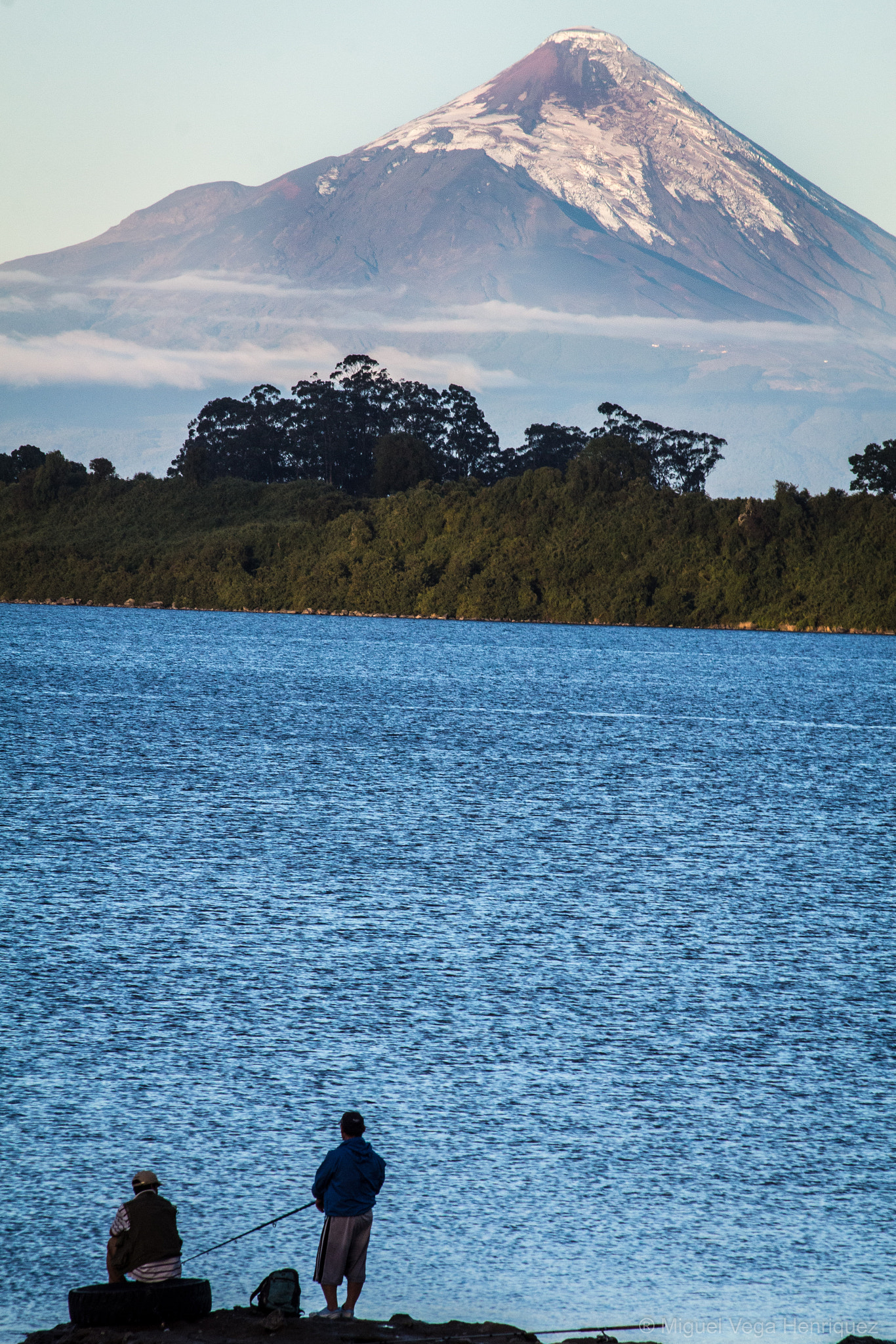 Canon EF 75-300mm f/4-5.6 USM sample photo. Puerto varas - chile "volcan osorno" photography