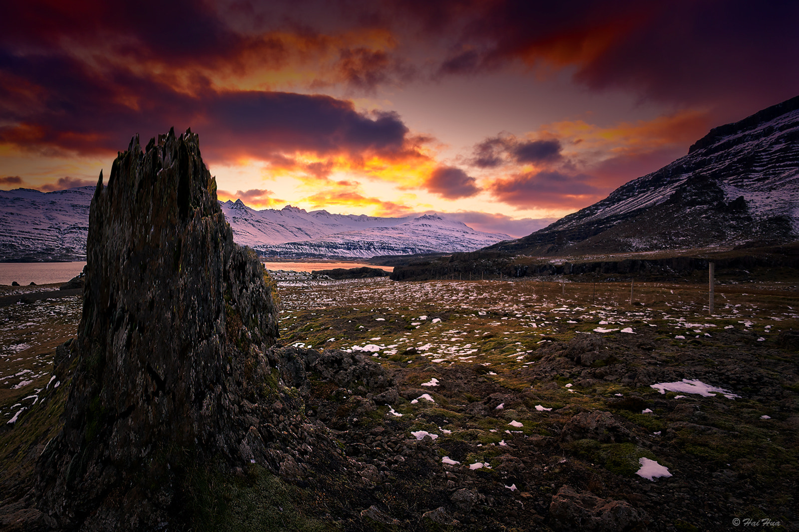 Sony a7R sample photo. Icelandic sunset photography