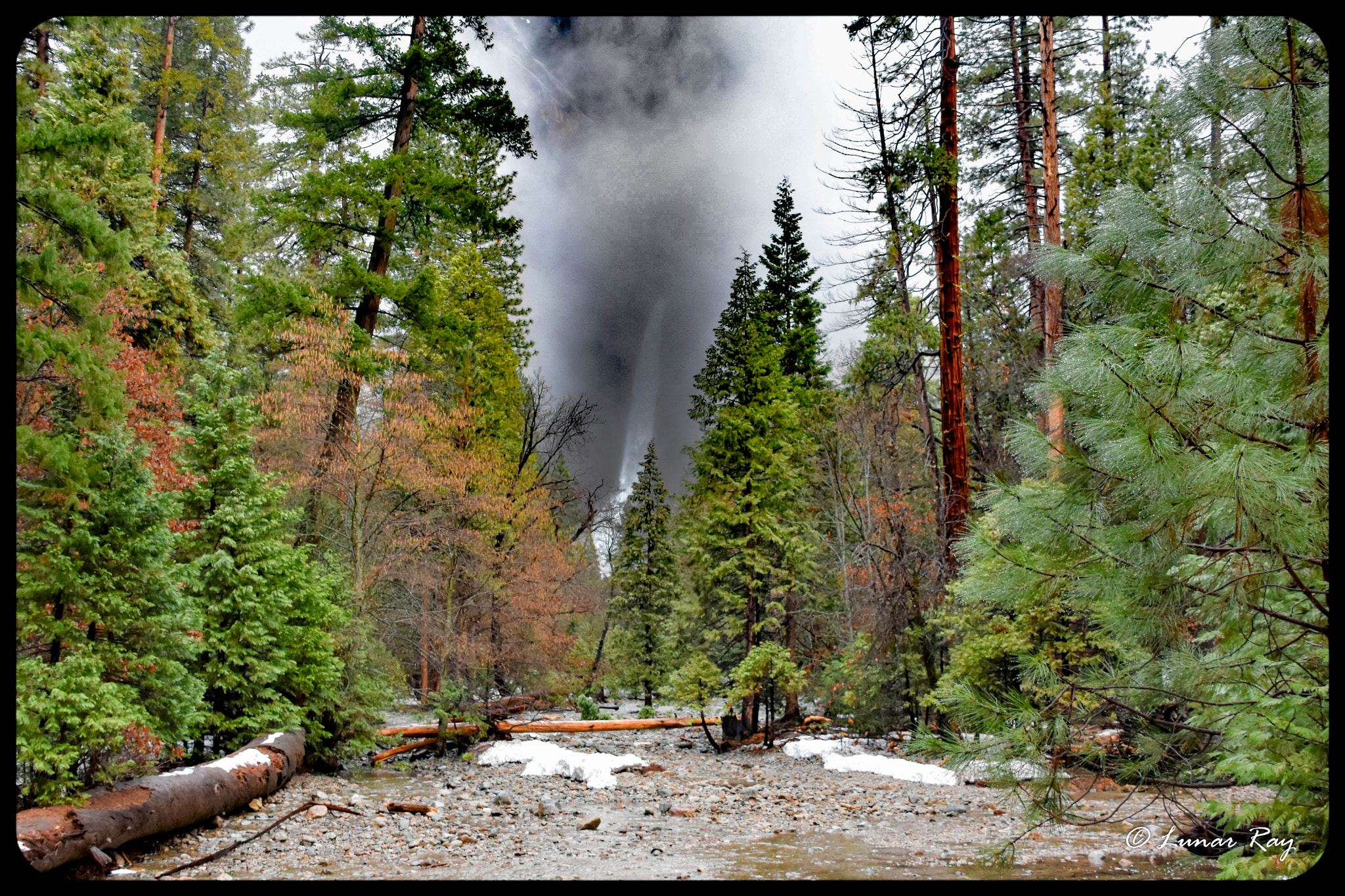 Nikon D5500 sample photo. Yosemite - lower falls photography