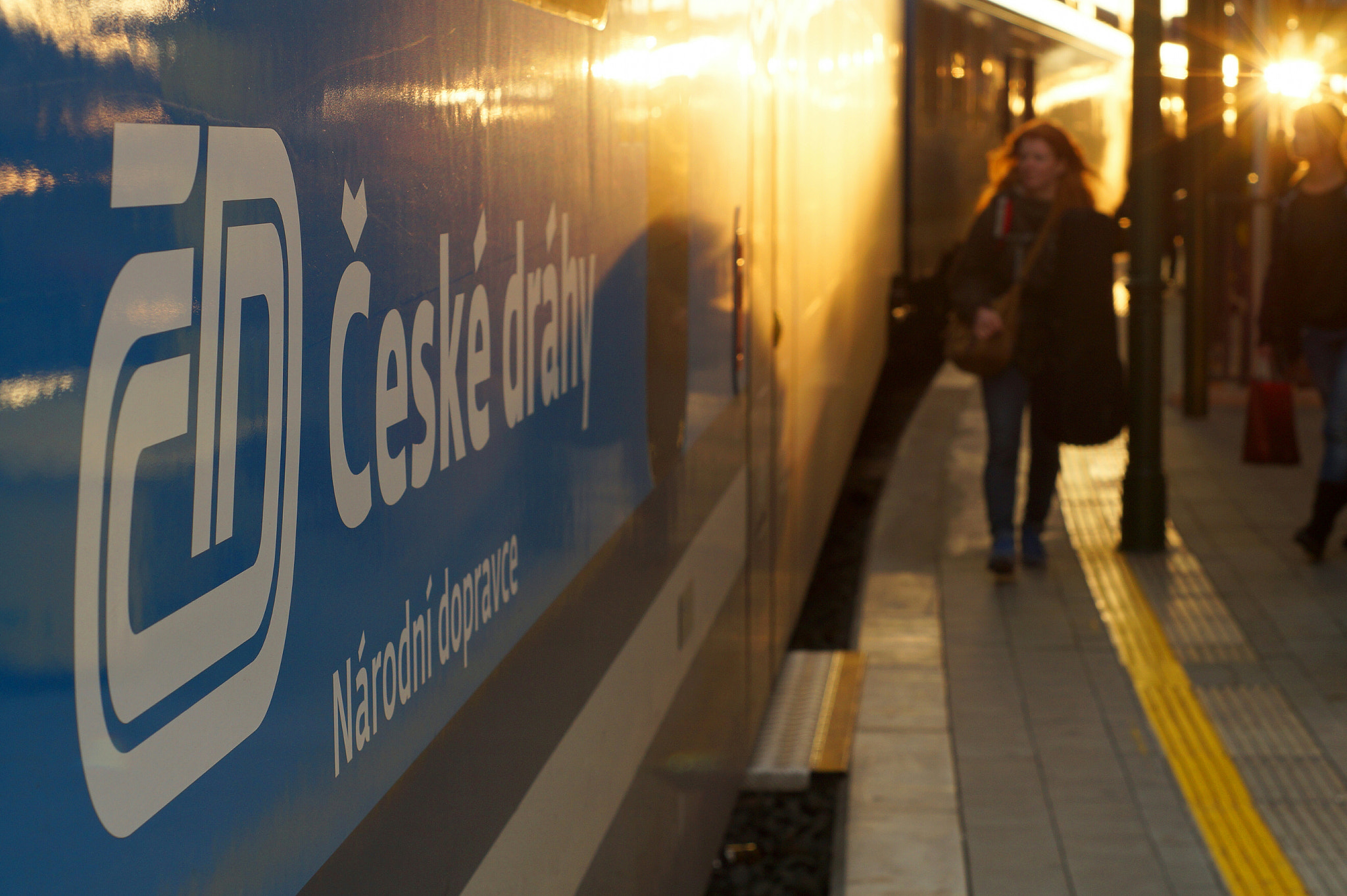 Sony SLT-A58 + Minolta AF 50mm F1.7 sample photo. Brno, train station photography