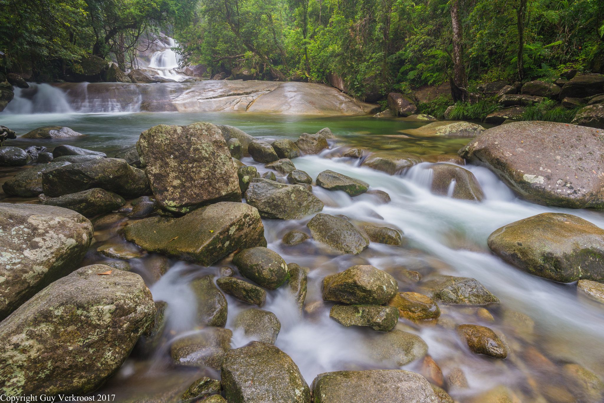Nikon AF-S Nikkor 16-35mm F4G ED VR sample photo. Josephine falls photography
