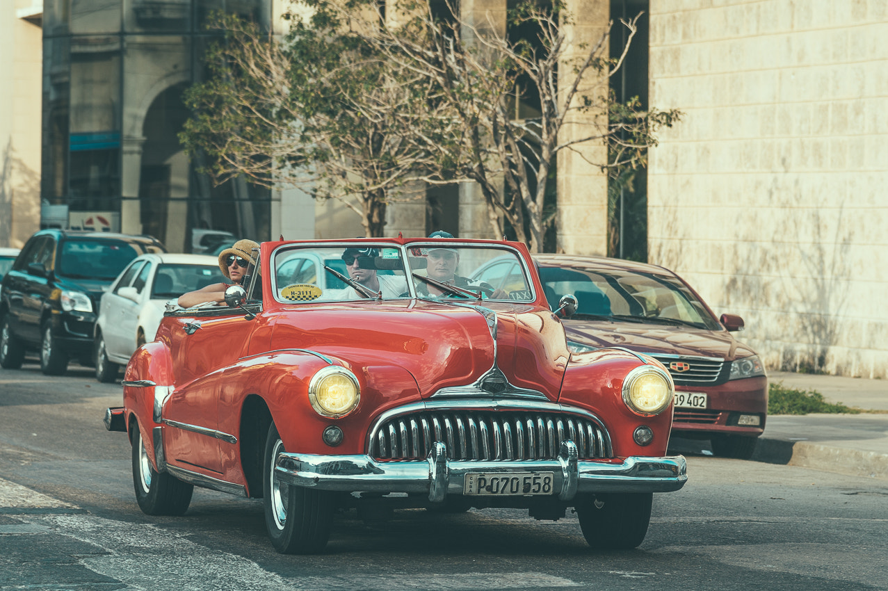 Nikon AF-S Nikkor 24-120mm F4G ED VR sample photo. Cabrio in havanna photography