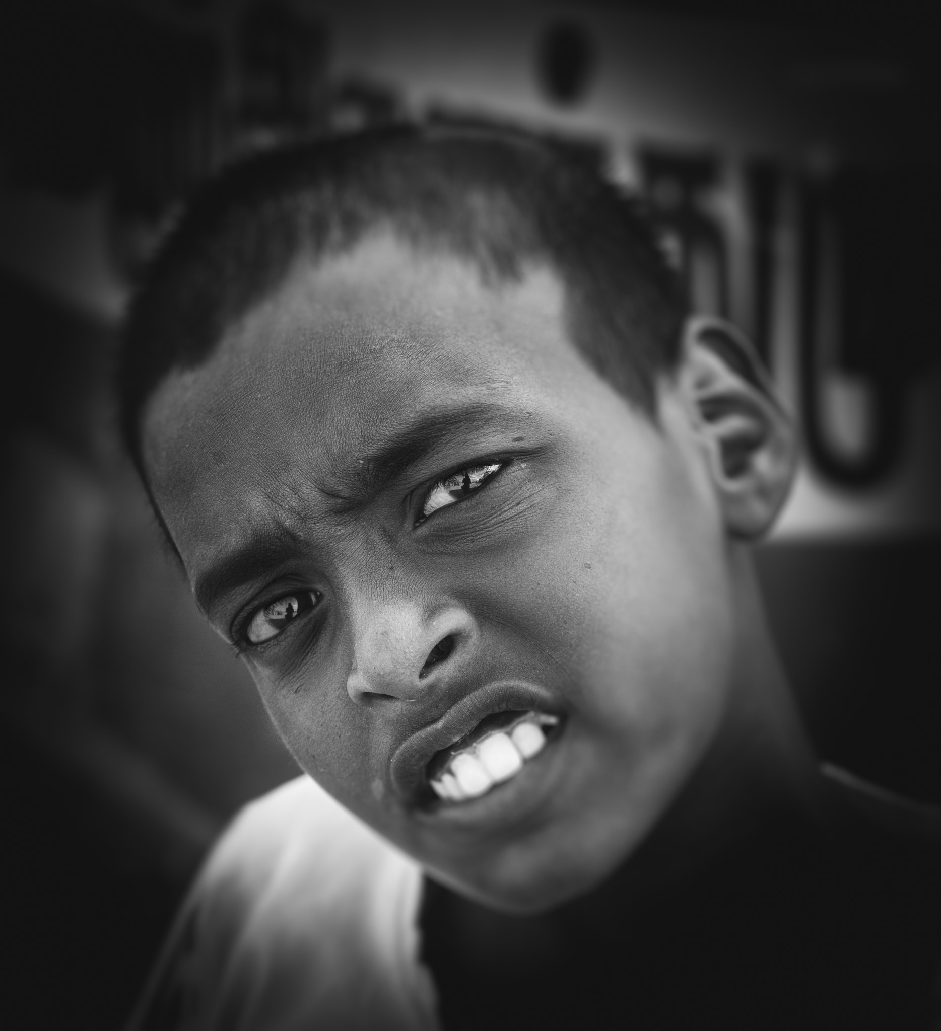 Sigma 30mm F2.8 EX DN sample photo. Portrait of a indian boy photography