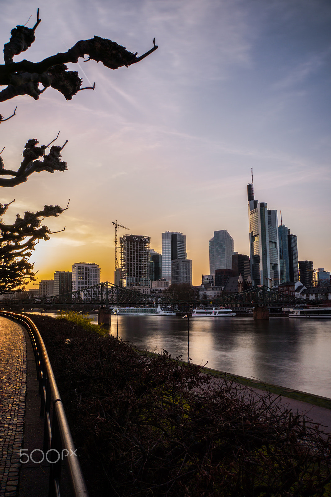 Sony Alpha NEX-7 sample photo. Frankfurt skyline part 4 photography