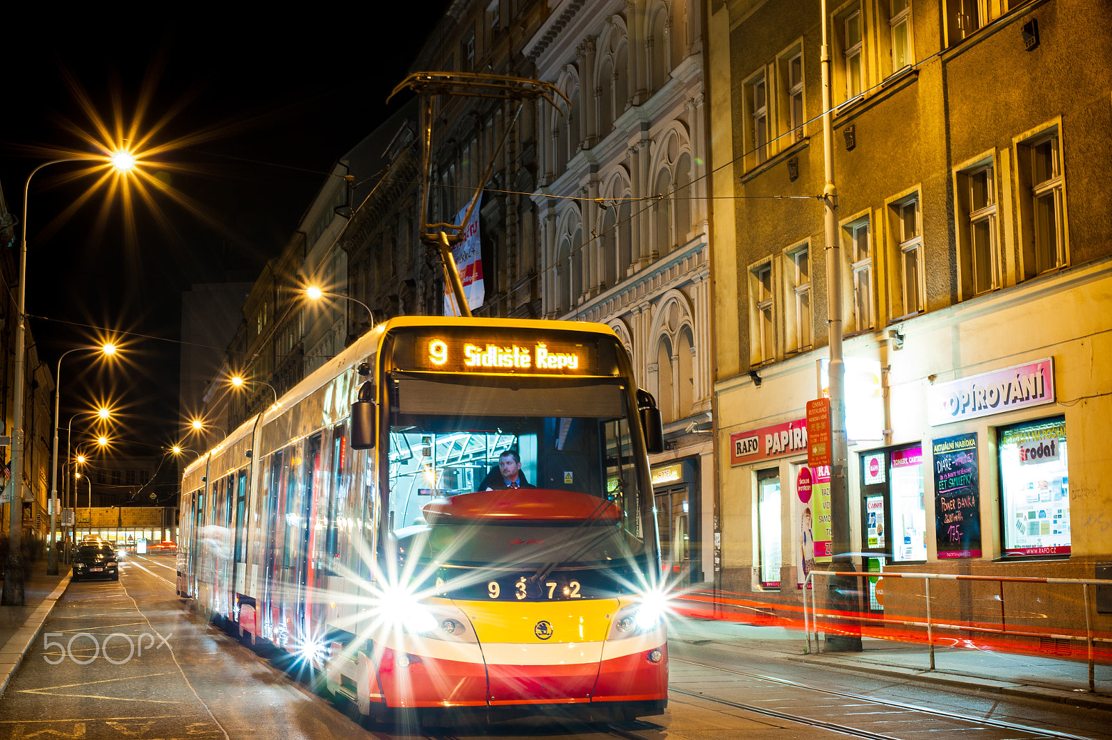 Nikon D700 sample photo. Prague in night dress photography