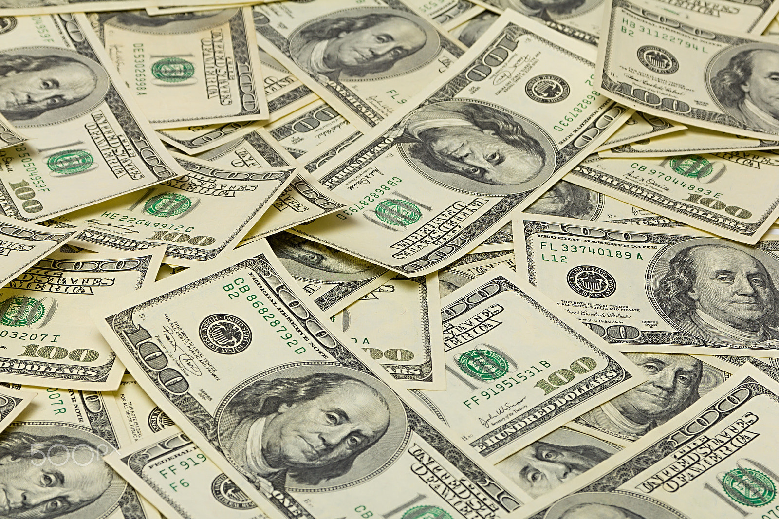Canon EOS 60D sample photo. Hundred dollar bills background photography