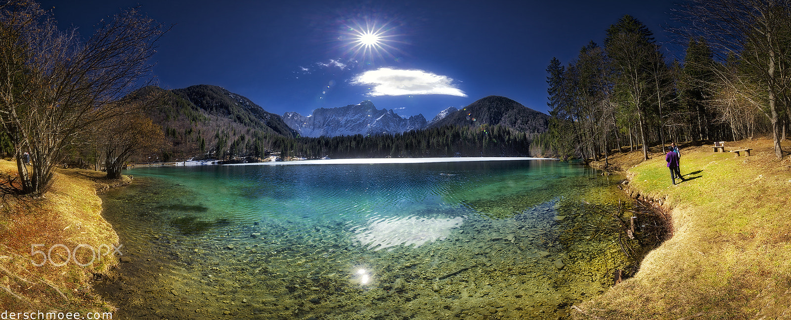 Canon EOS-1D X + Canon EF 11-24mm F4L USM sample photo. Lago di fusine photography