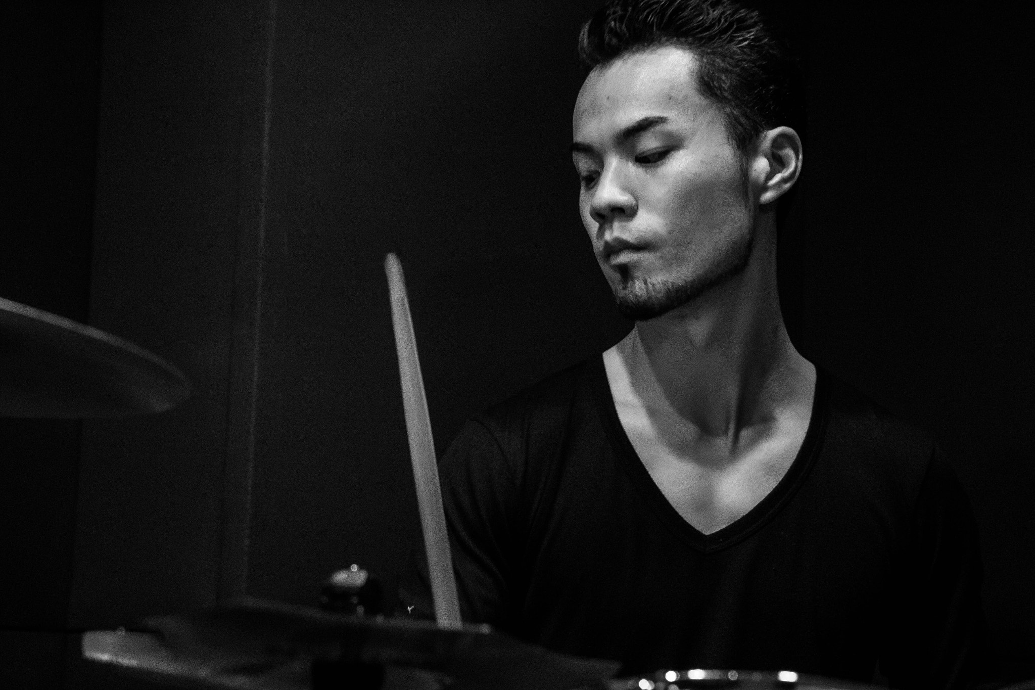 Canon EF-S 17-55mm F2.8 IS USM sample photo. Drumming is his life photography