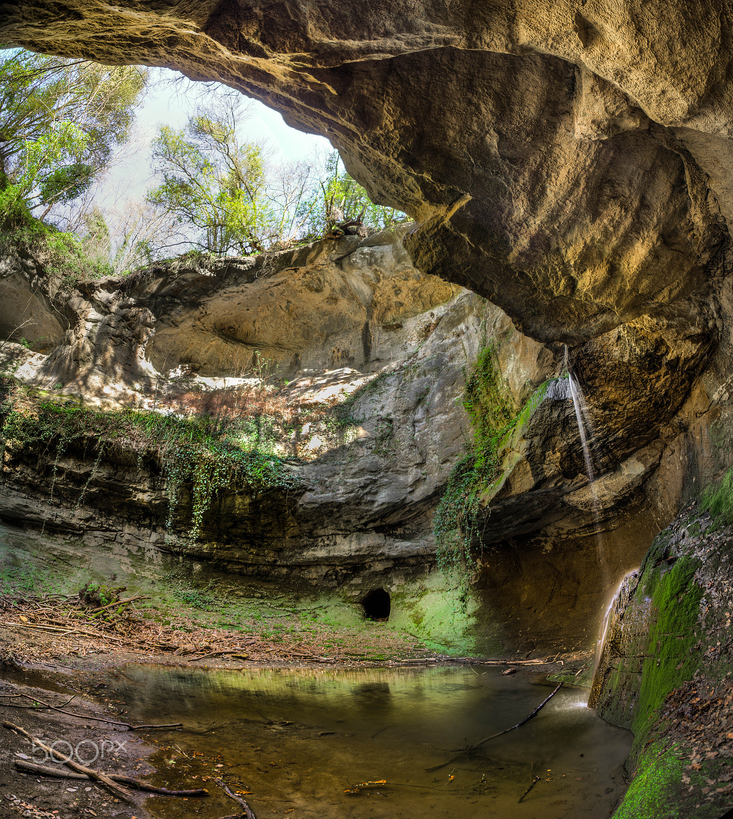 Canon EOS 6D sample photo. Hell's waterfall photography