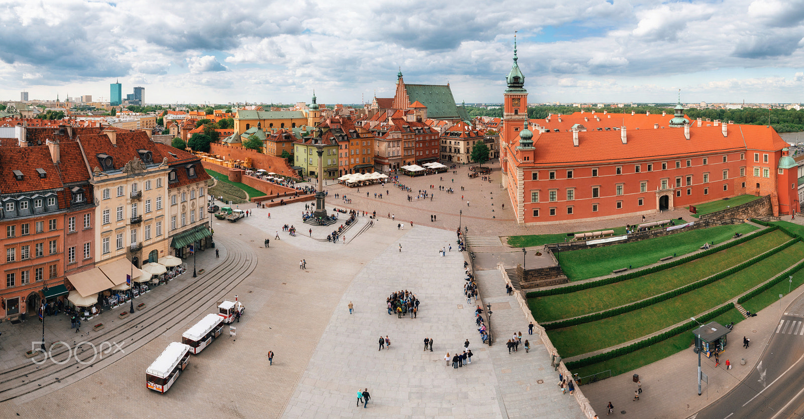 Nikon D7000 sample photo. Panoramic view of stare miasto in warsaw photography