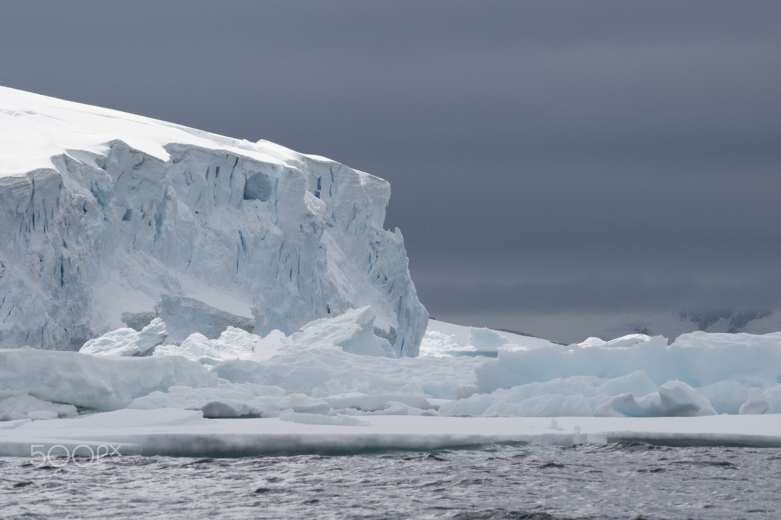 Nikon AF-S Nikkor 200-500mm F5.6E ED VR sample photo. Antarctica view form the ship photography