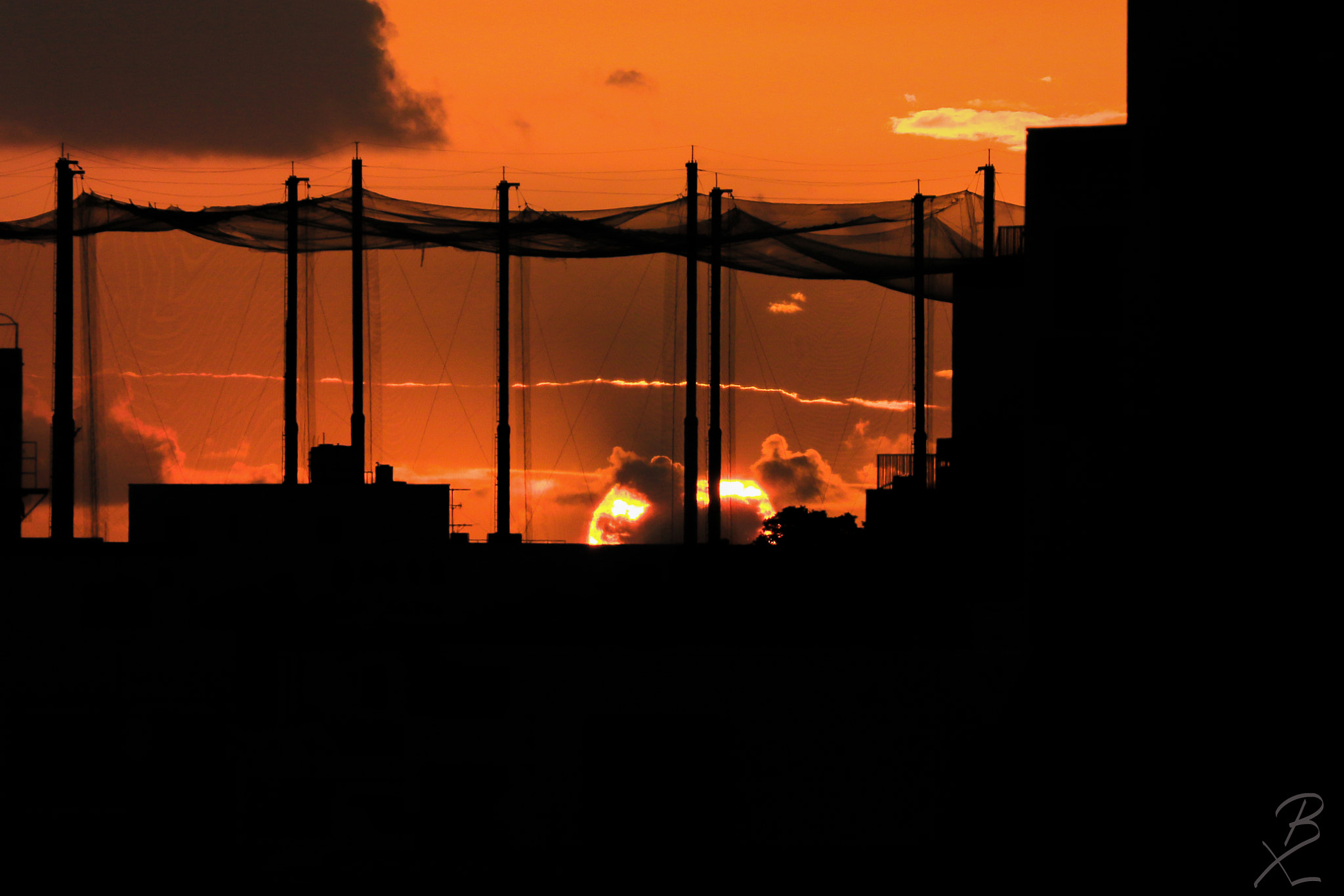 Canon EF 70-300mm F4-5.6L IS USM sample photo. Sunset in okinawa photography