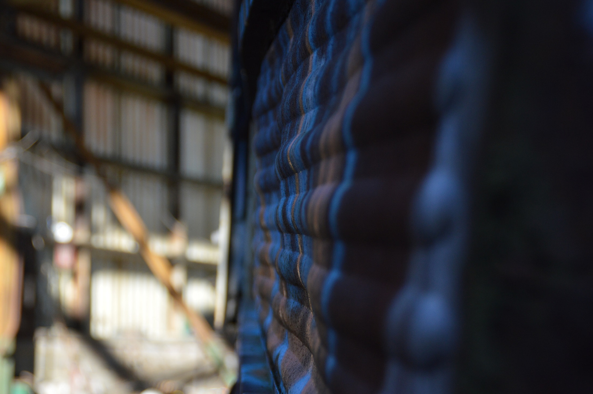 Nikon D3200 sample photo. Old car and graffiti photography
