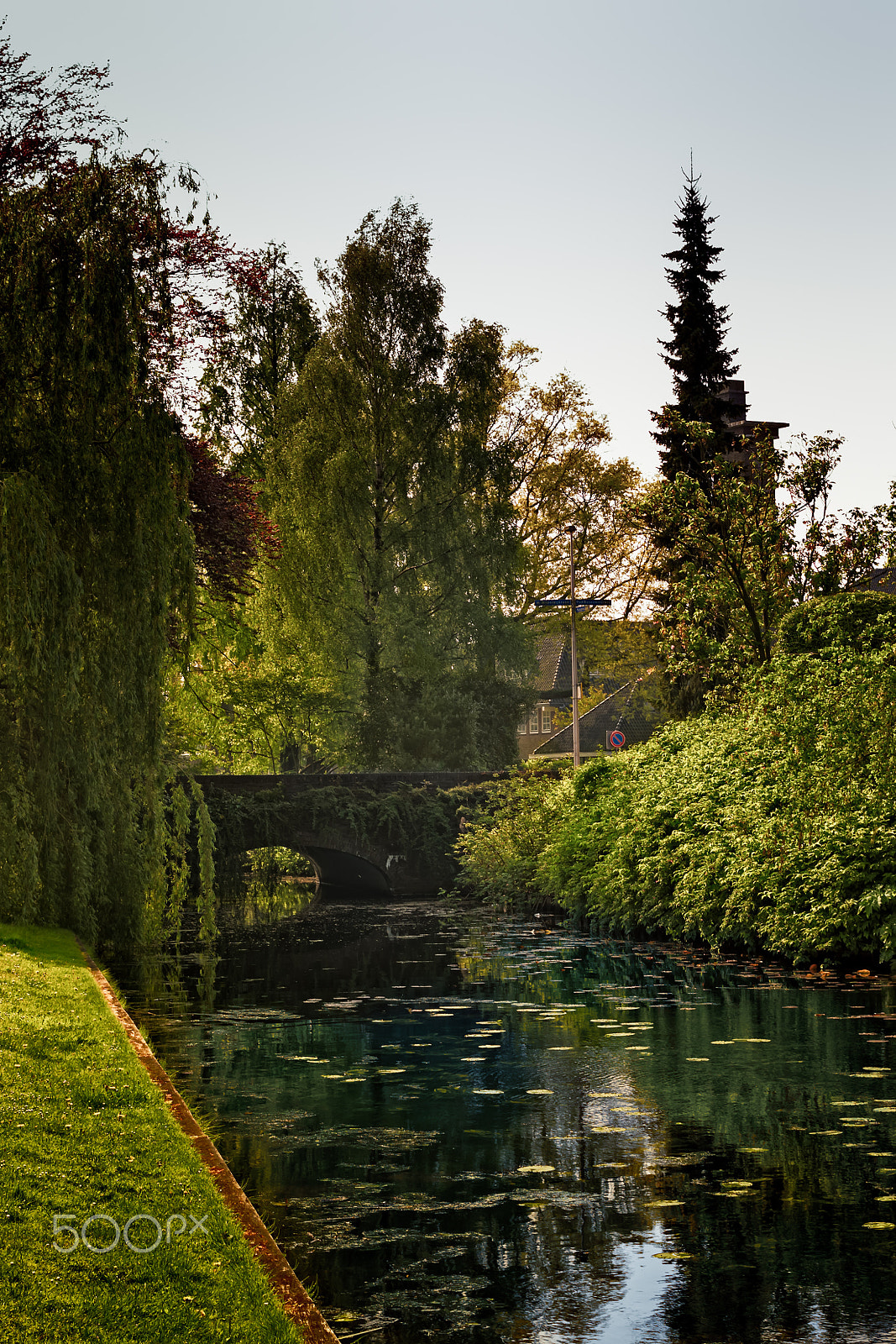 Canon EOS 50D sample photo. Old bridge in bussum photography