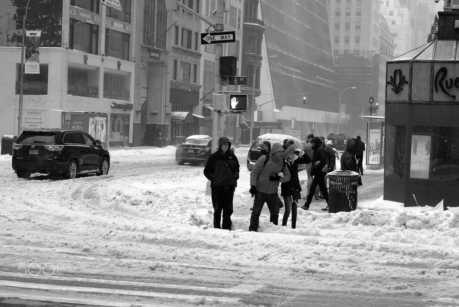 Fujifilm X-Pro2 sample photo. Snowy day in manhattan photography