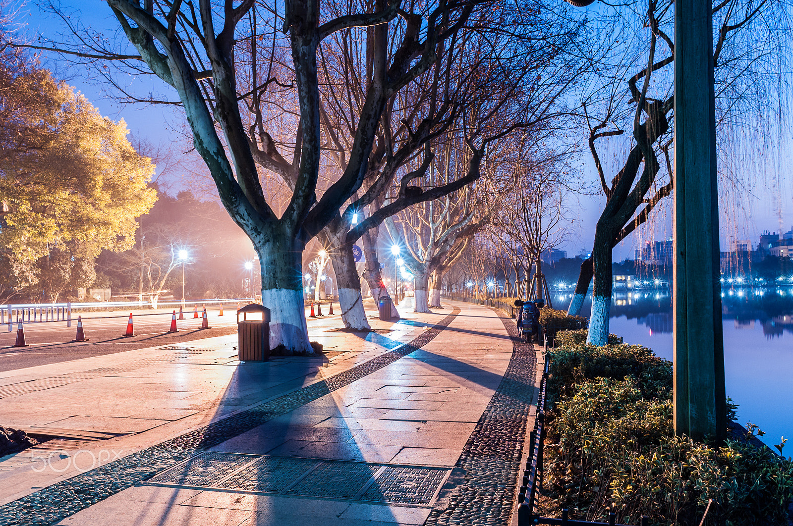 Pentax K-7 sample photo. Bright night at west lake photography