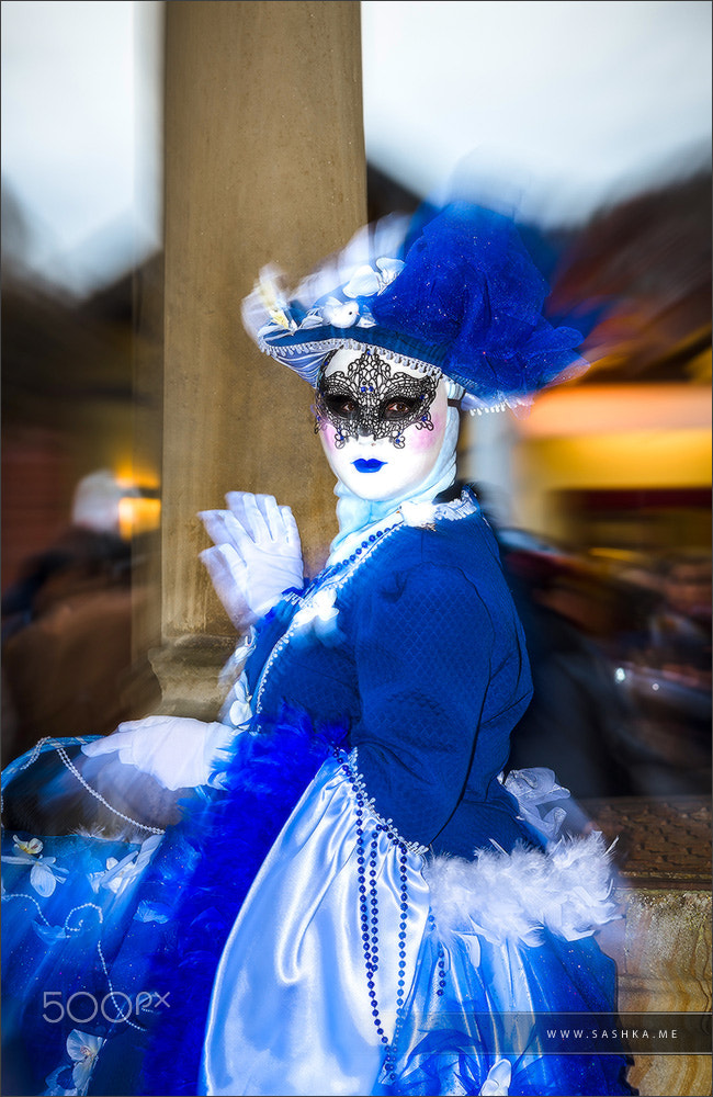 Minolta AF 80-200mm F2.8 HS-APO G sample photo. Editorial, 4 march 2017: rosheim, france: venetian carnival mask photography