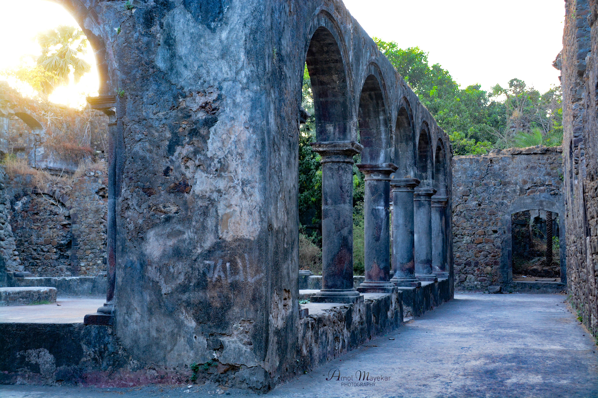 Nikon D7100 sample photo. Vasai fort_mumbai photography