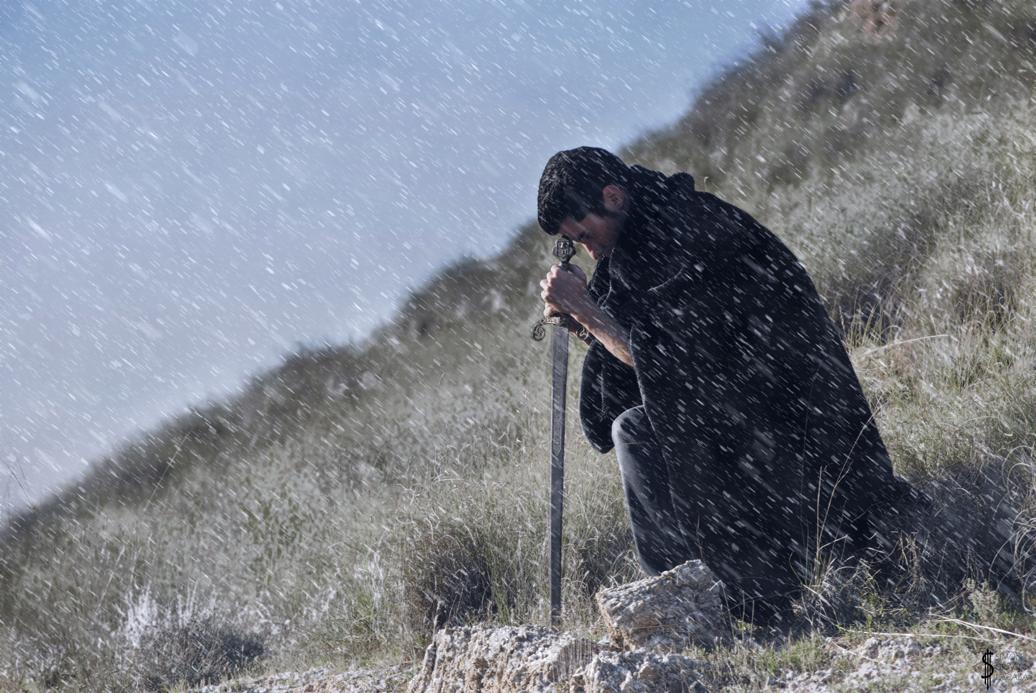 Nikon D3000 sample photo. Battle prayer photography