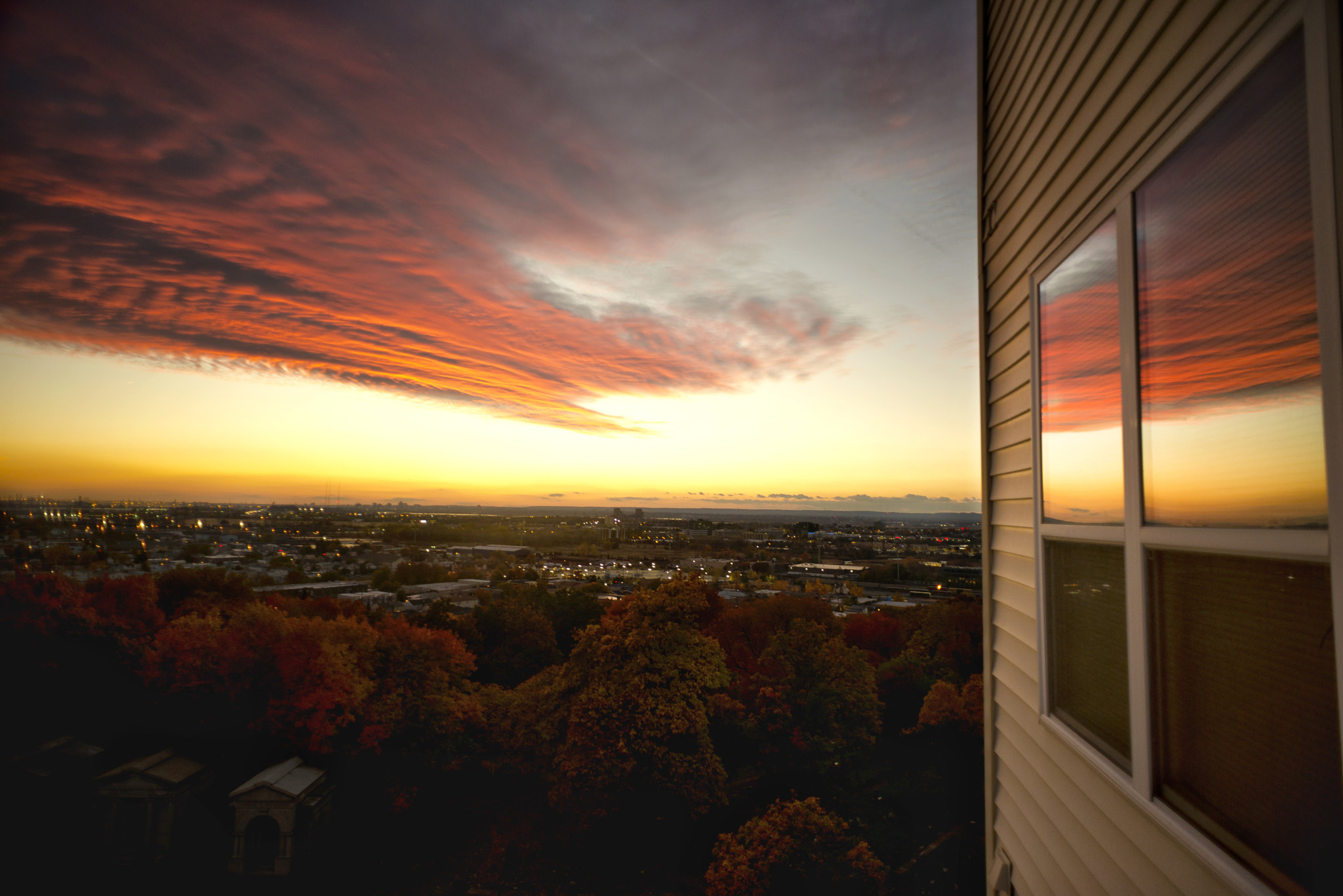 Nikon D600 sample photo. Sunset on my window photography