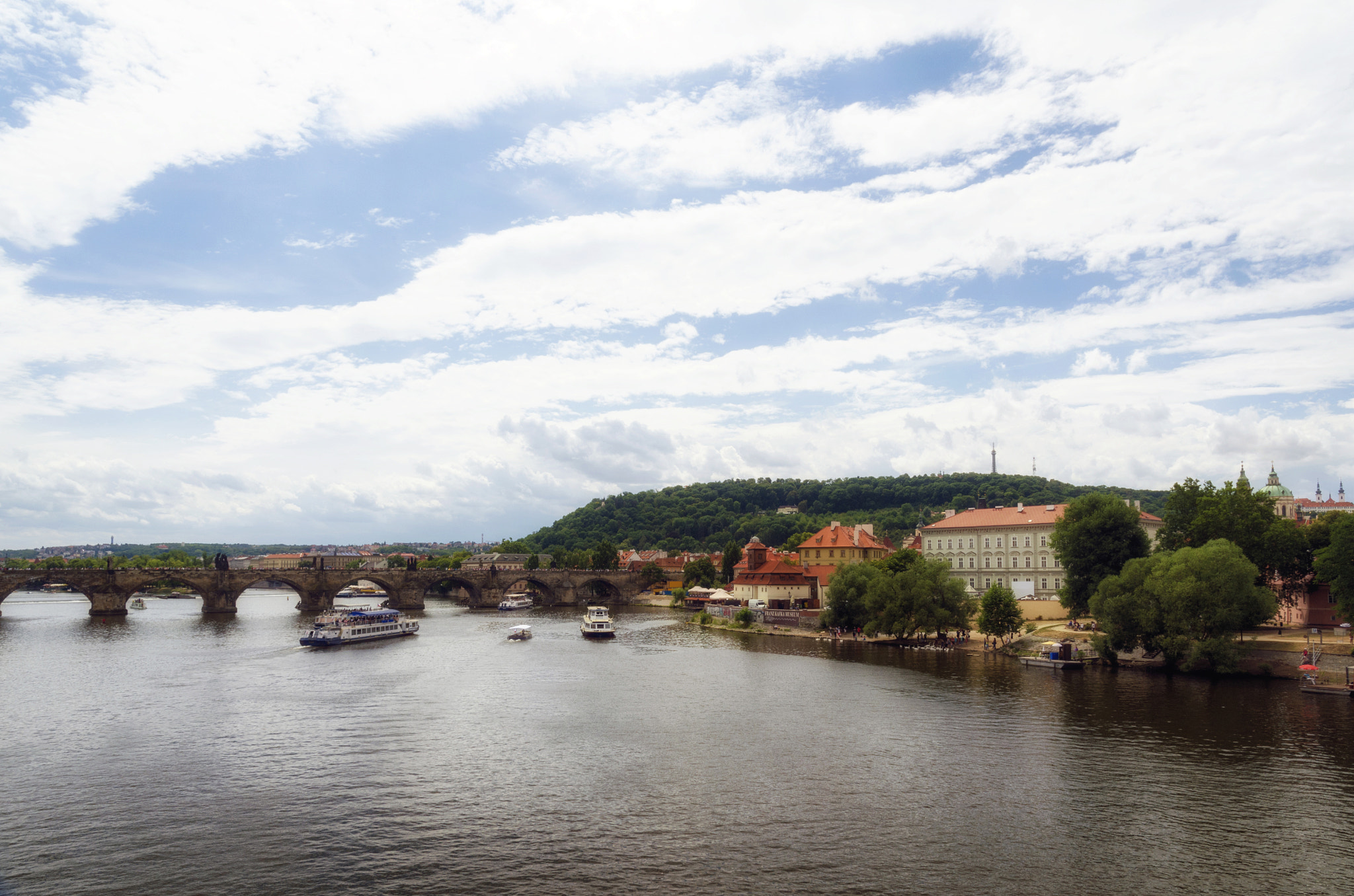 Nikon D5100 sample photo. Prague from the river vitava photography