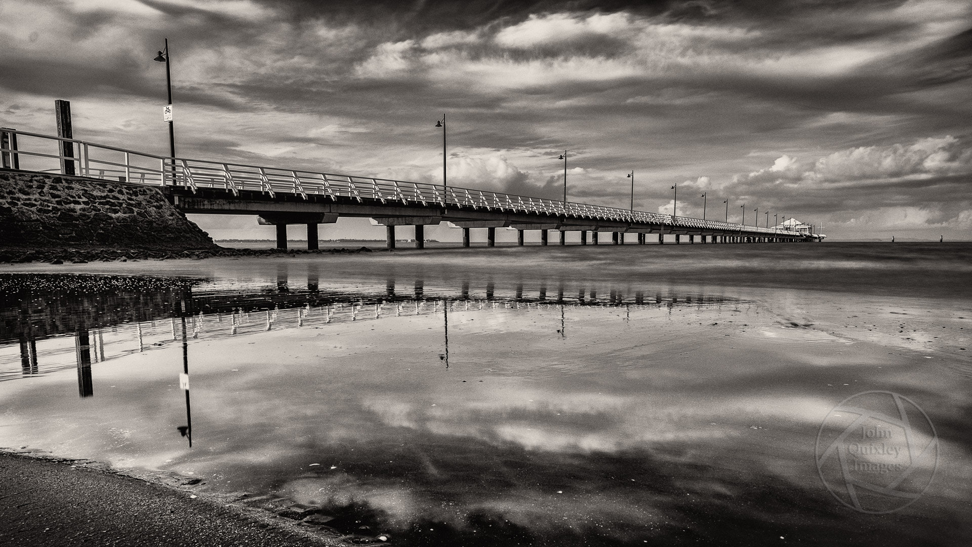 Fujifilm X-T1 sample photo. Shorncliffe pier photography