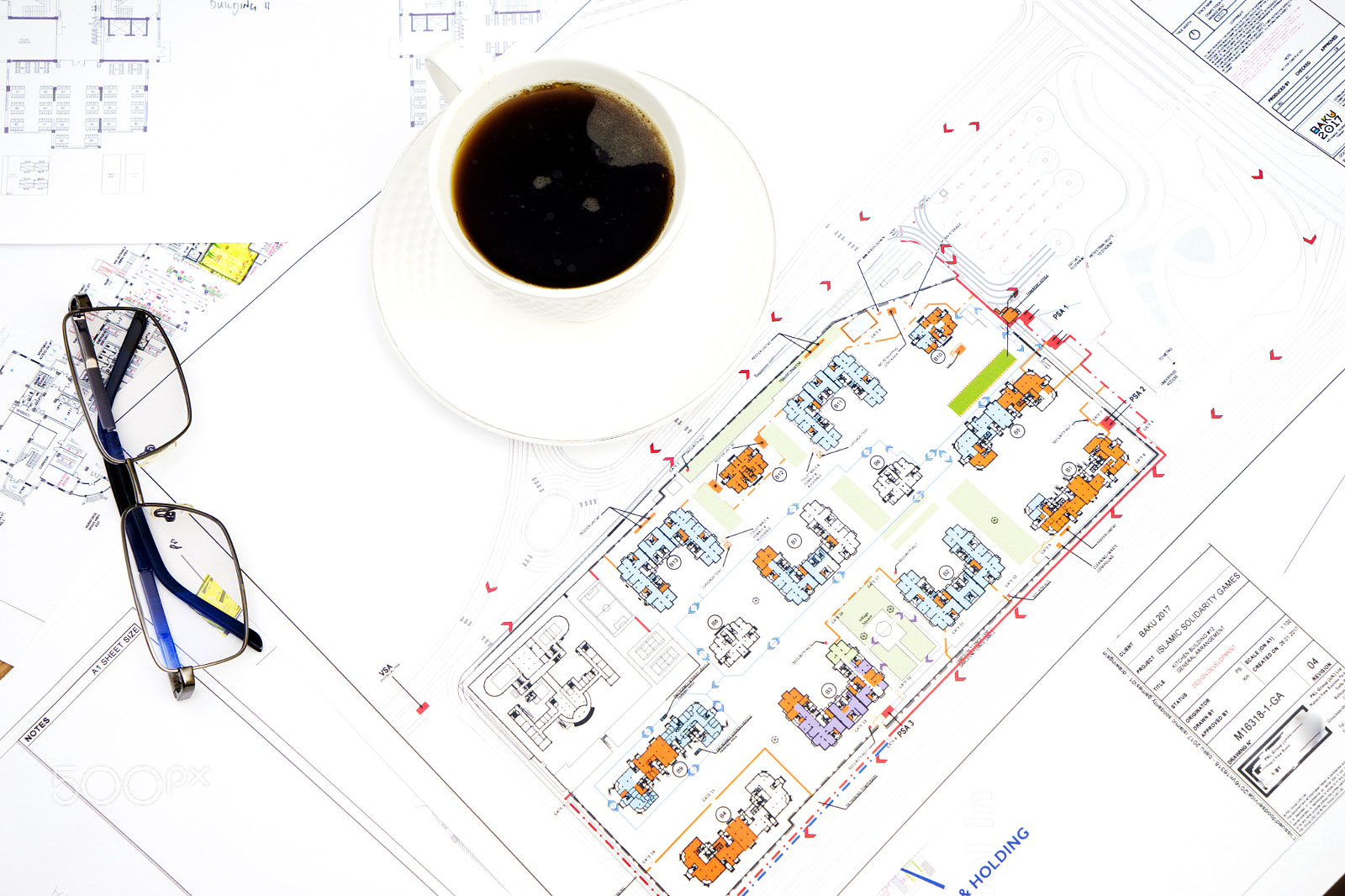 Sony a7 sample photo. Drawings, pencil ,points a cup of coffee on the table photography