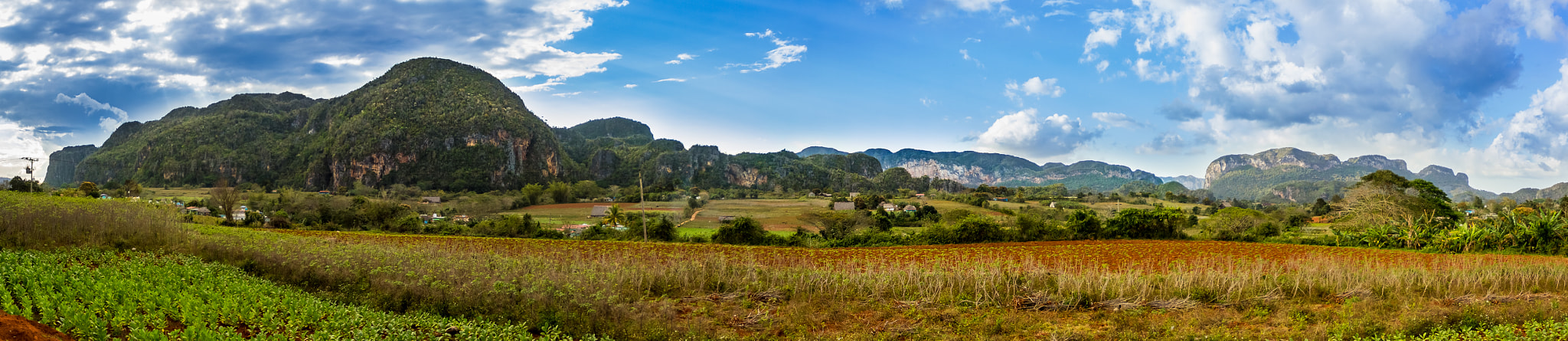 Canon EF-S 18-55mm F3.5-5.6 IS sample photo. Mountains of vinales cuba photography