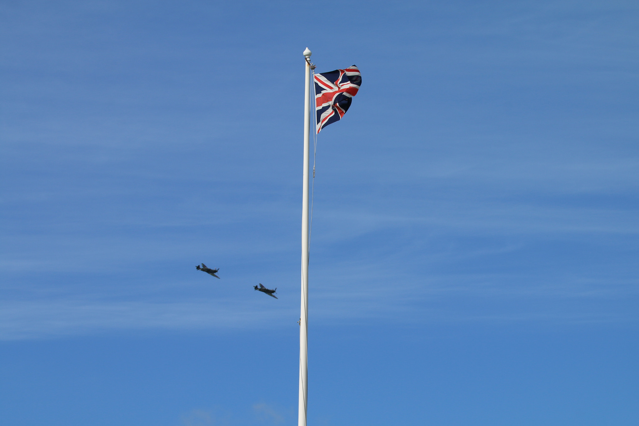 Canon EF 100-400mm F4.5-5.6L IS USM sample photo. Dame vera lynn's 100th birthday flypast photography