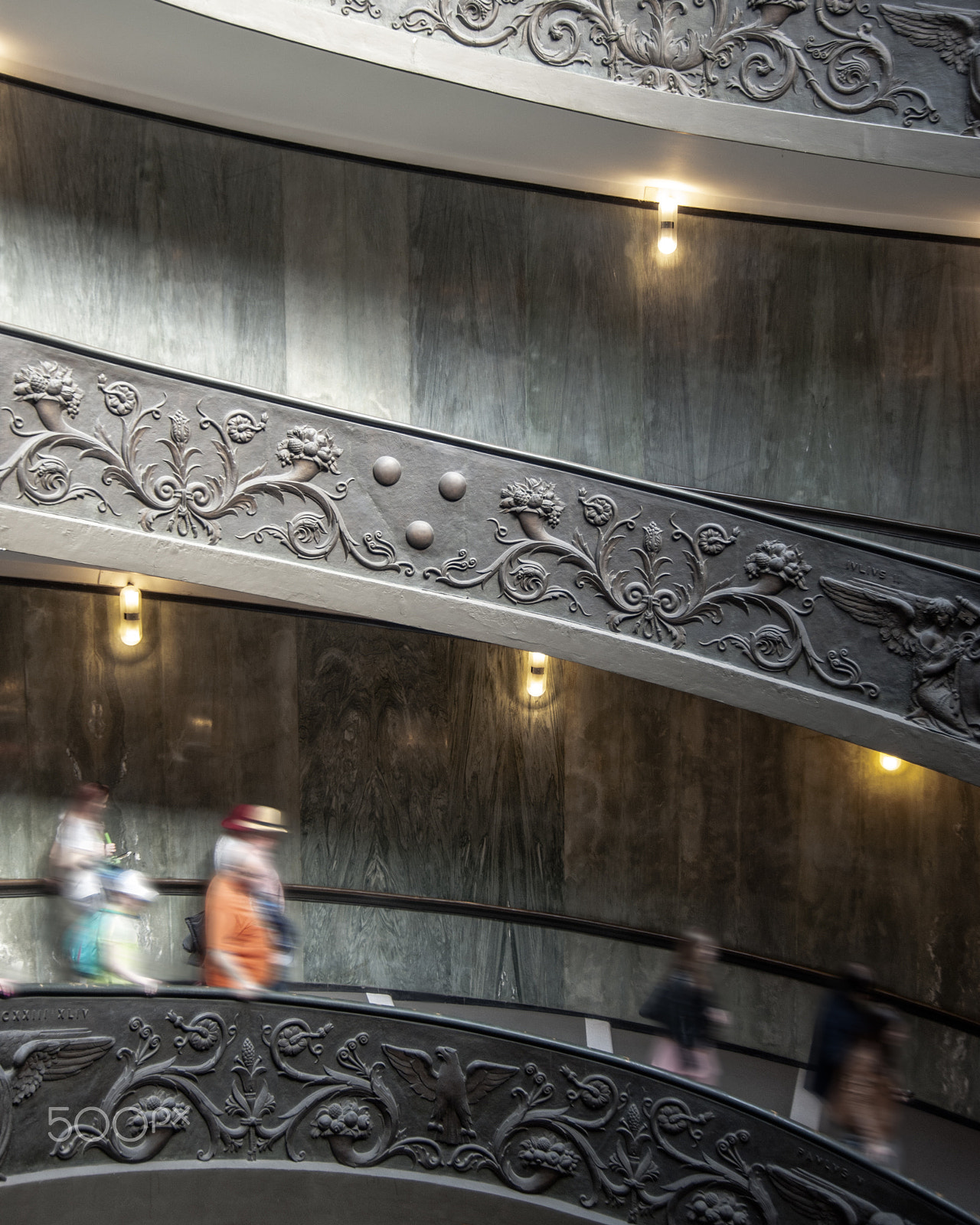 Nikon D700 sample photo. Vatican stairs photography