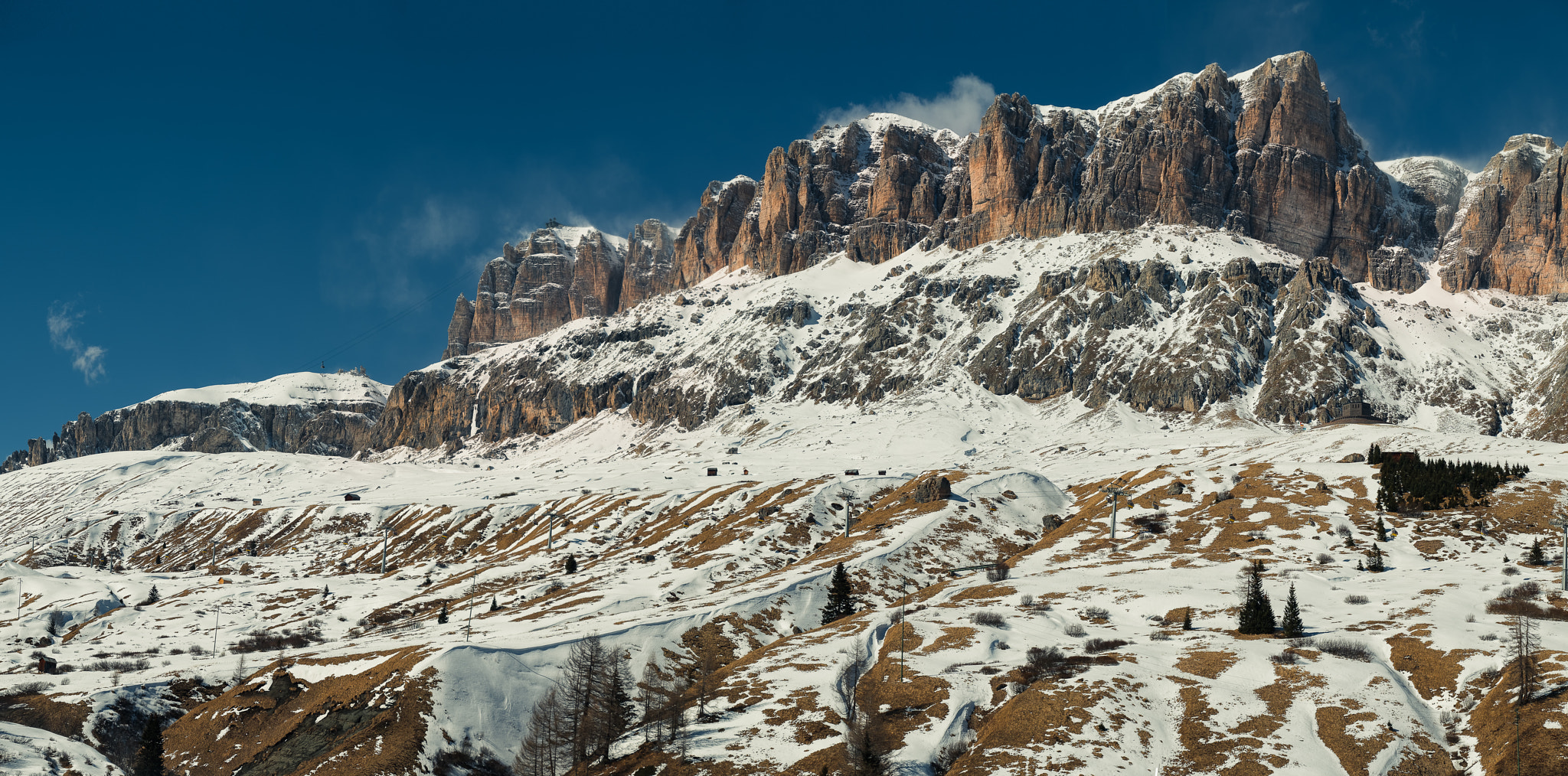 Fujifilm X-T2 + Fujifilm XF 18-135mm F3.5-5.6 R LM OIS WR sample photo. Passo sella under clear sky photography