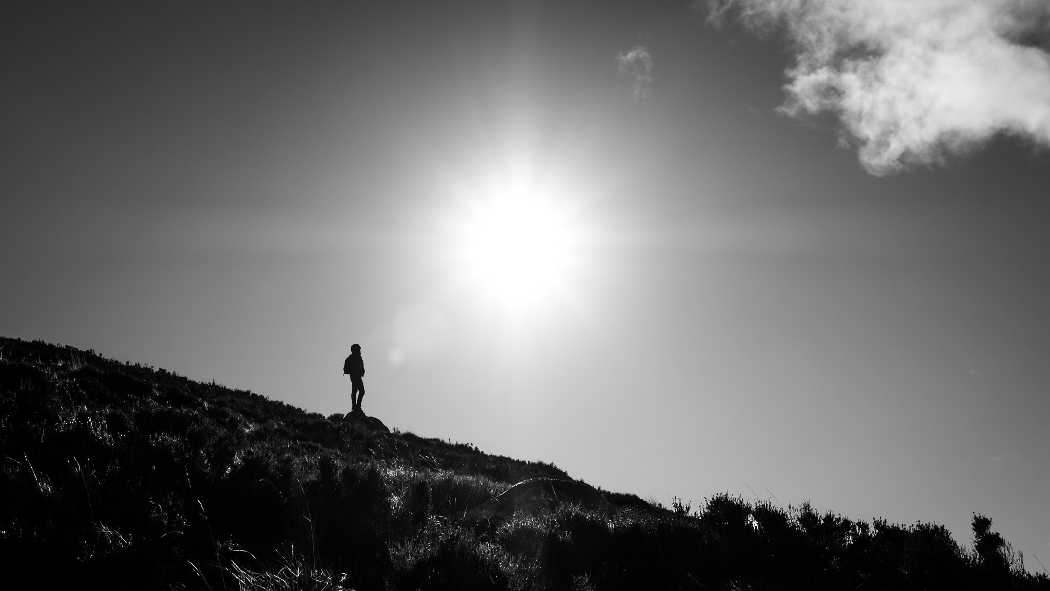 Fujifilm X-Pro2 + Fujifilm XF 23mm F1.4 R sample photo. The backpacker - wicklow, ireland - color street photography photography