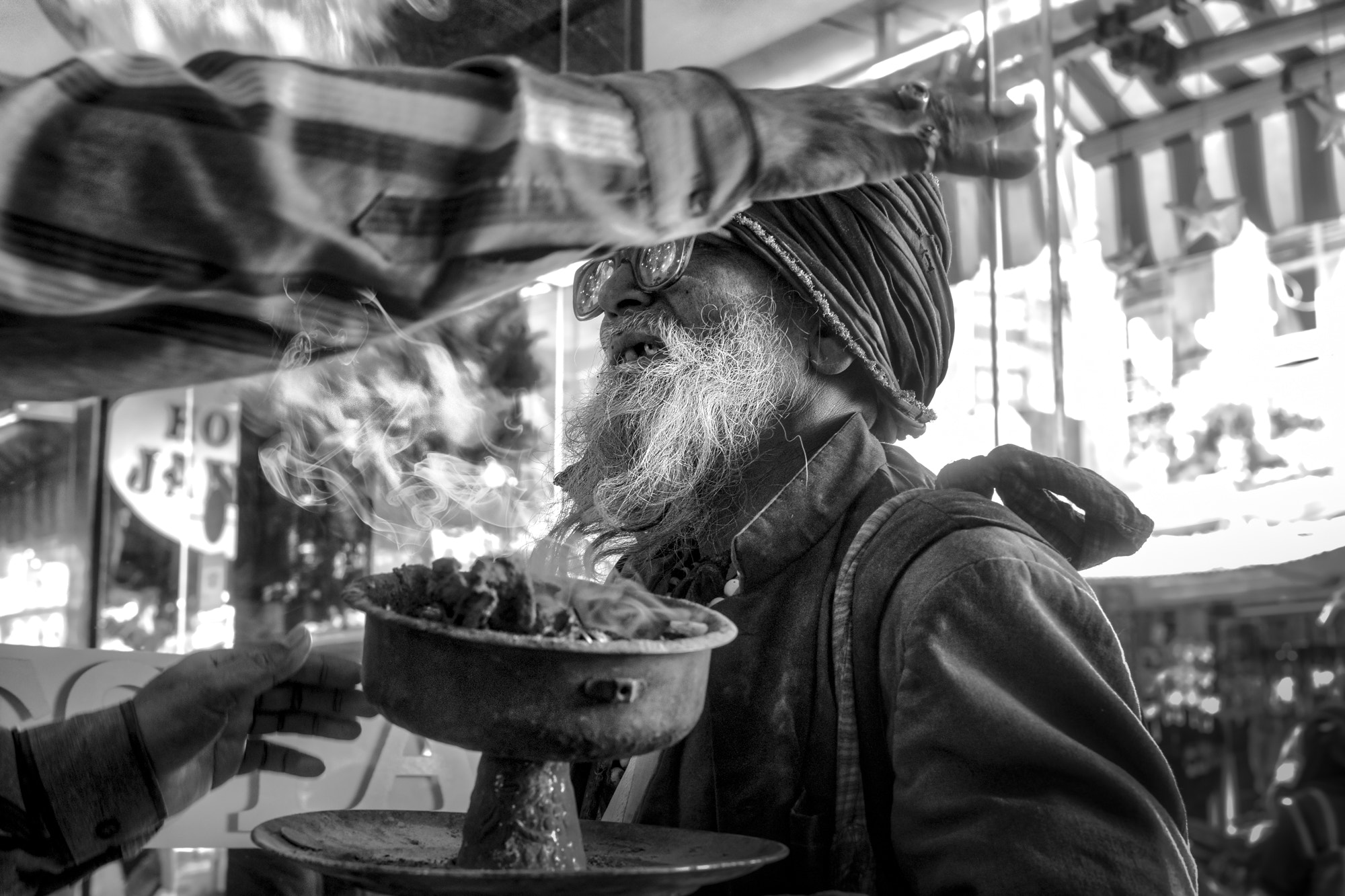 Nikon D810 + Nikon AF-S Nikkor 50mm F1.8G sample photo. Burning incense photography