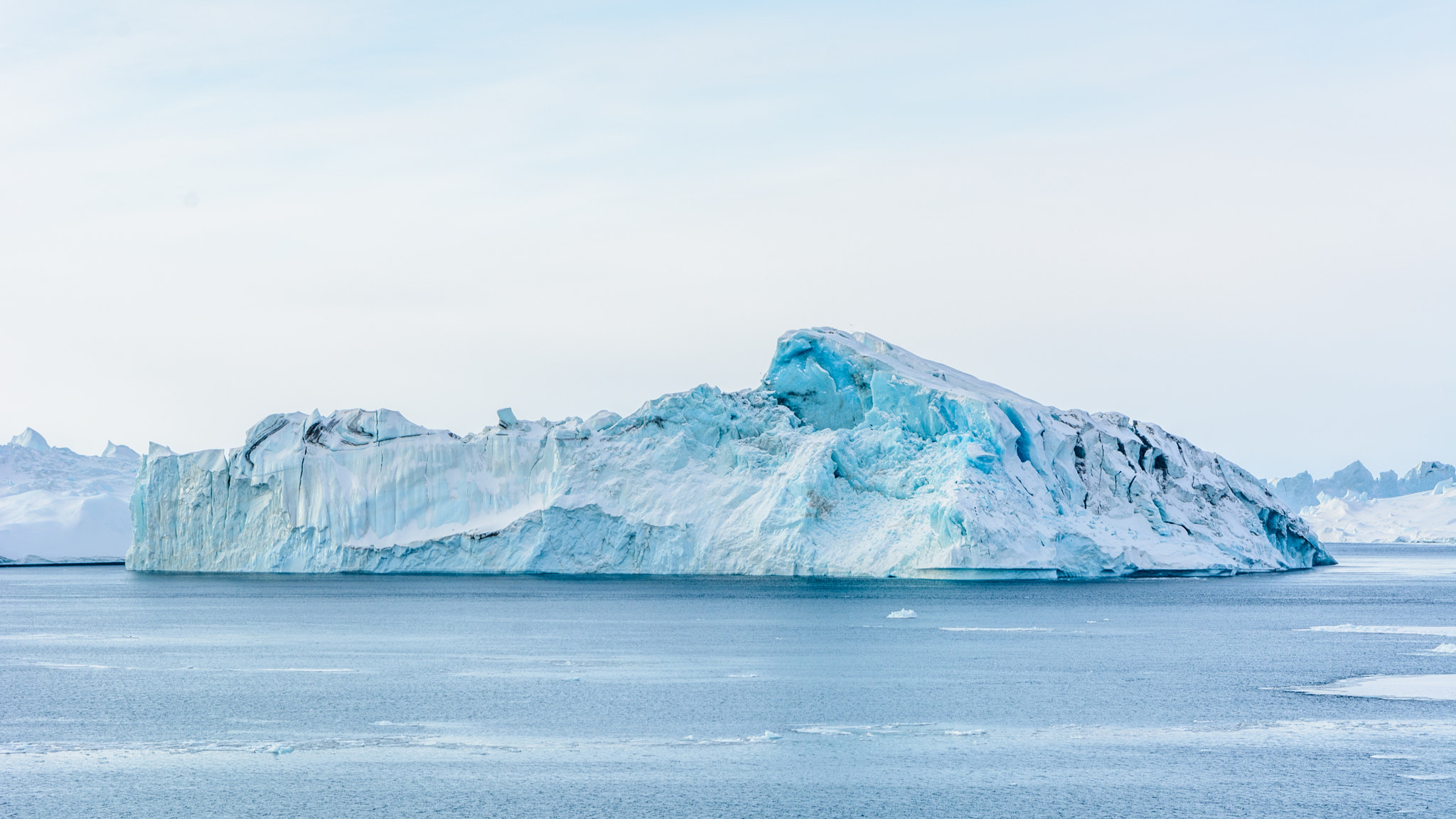 Nikon D7100 + Sigma 17-70mm F2.8-4 DC Macro OS HSM sample photo. Icefjord ilulissat photography