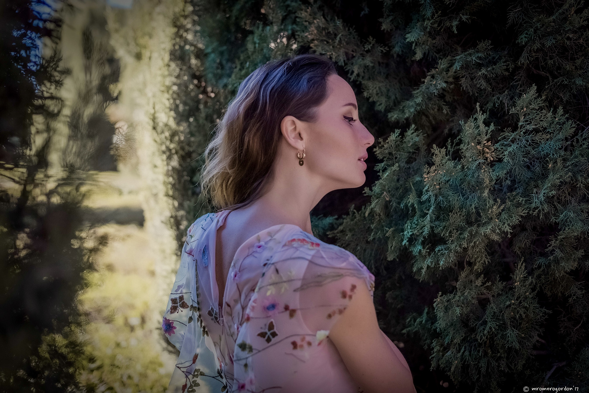 Nikon D810 + Nikon AF-S Nikkor 50mm F1.4G sample photo. Modelo. ines baquera. jardines de sabatini, madrid photography