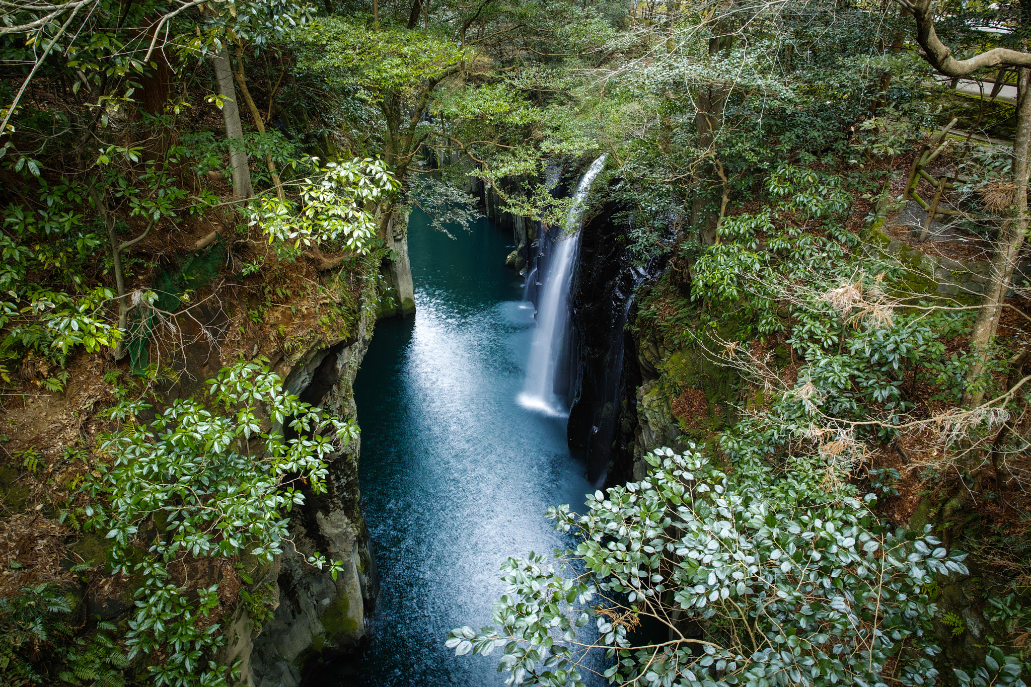 Sigma dp0 Quattro sample photo. 高千穂峡　真名井の滝 photography