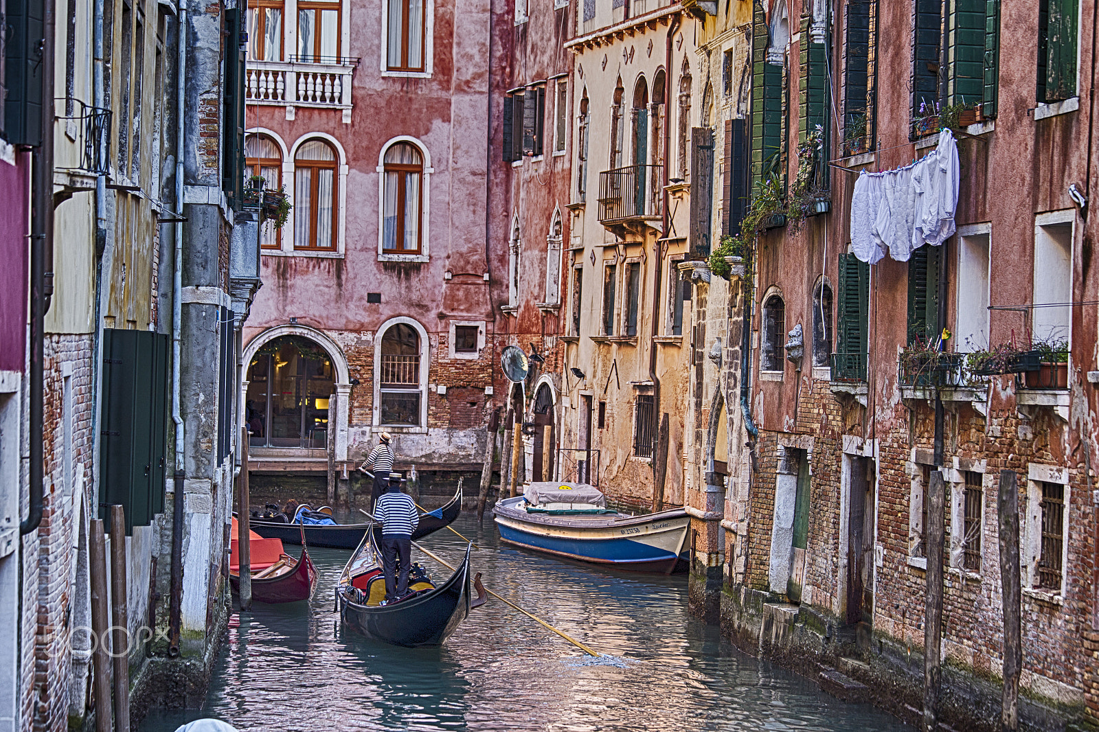 Canon EF 70-300mm F4-5.6 IS USM sample photo. Venice canals photography
