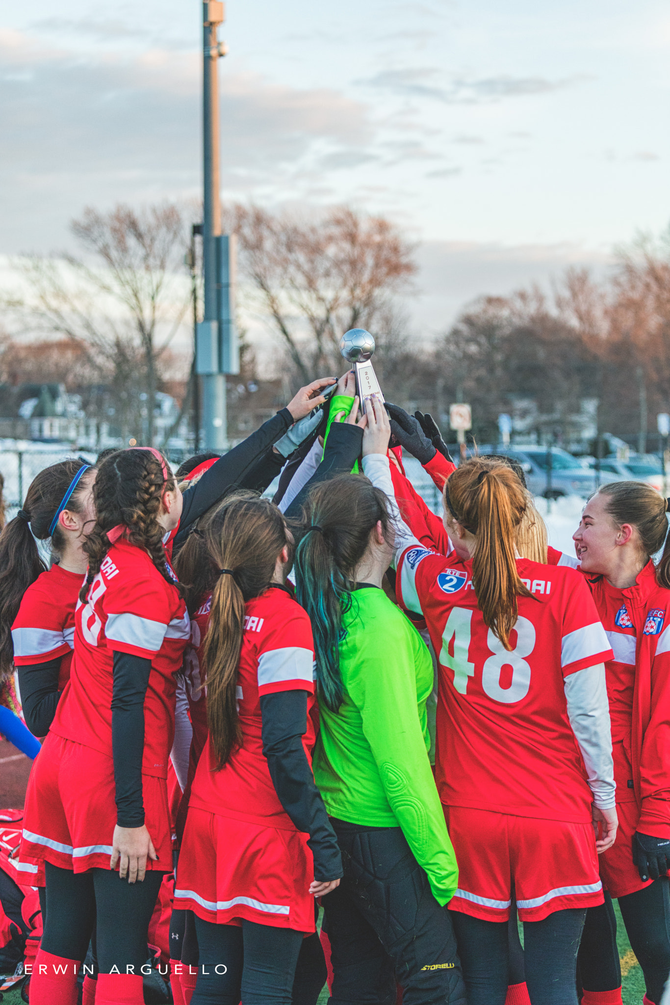 Canon EF 70-200mm F4L IS USM sample photo. Nefc pre season tourney champs photography