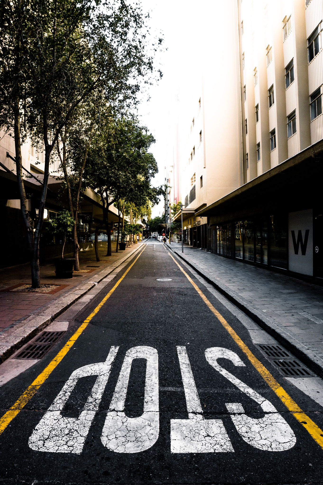 A Series Lens sample photo. Capetown street photography