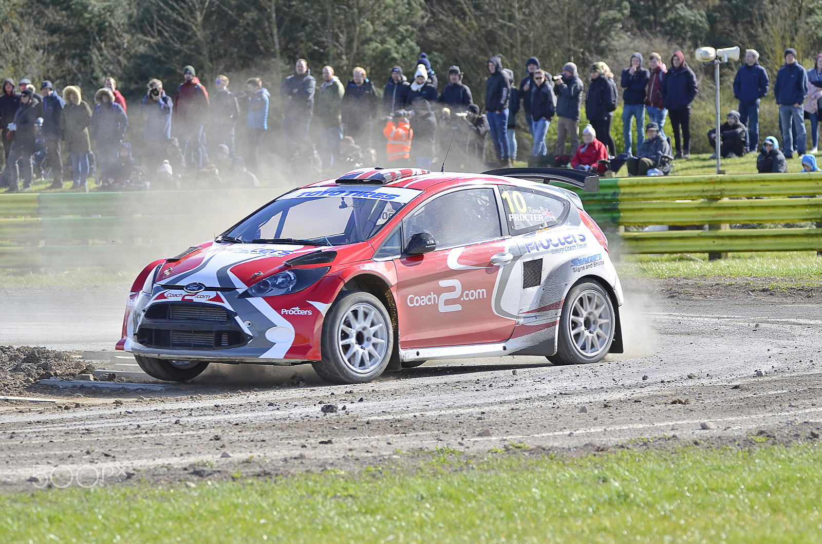 Nikon D7000 sample photo. British rally cross championship croft photography