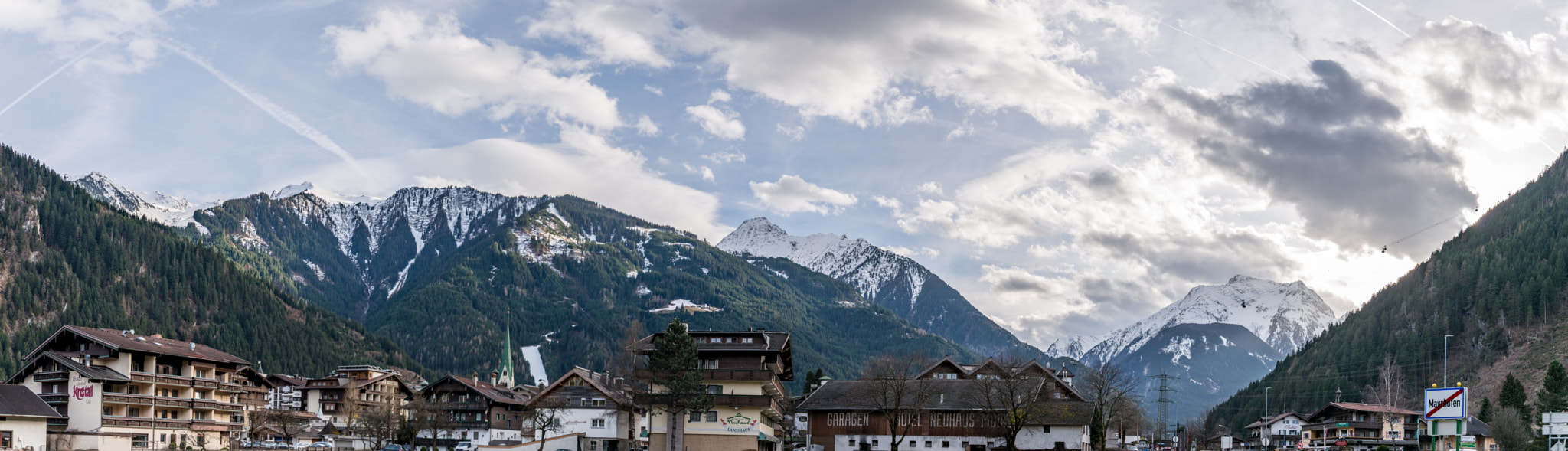 Tamron SP 15-30mm F2.8 Di VC USD sample photo. Mayrhofen panorama photography