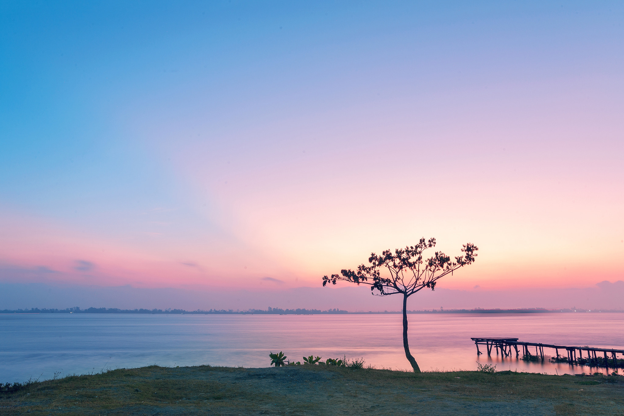 Canon EOS 5D sample photo. Lonely sunrise photography
