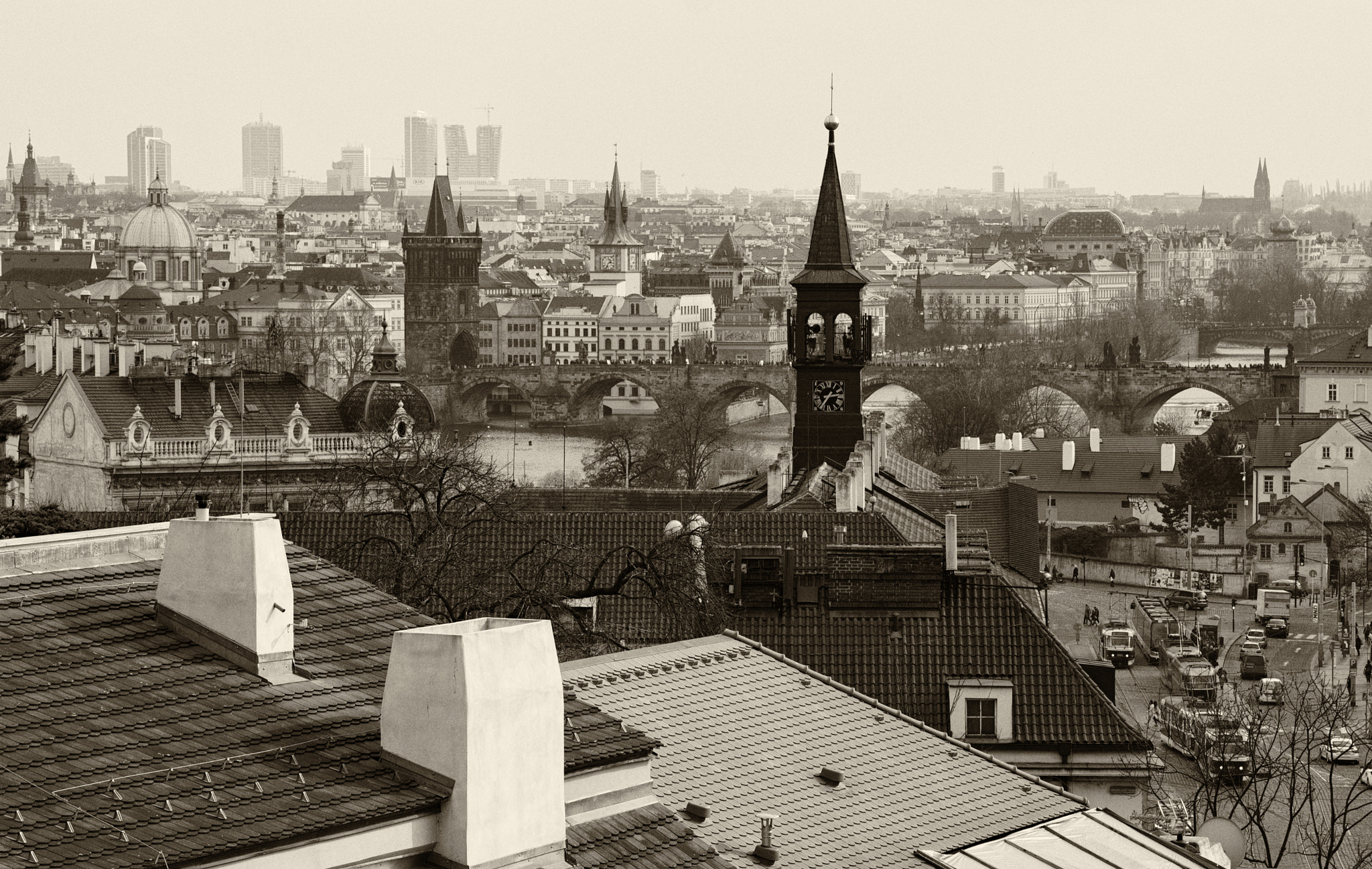 Sony DT 18-135mm F3.5-5.6 SAM sample photo. View of prague ii. photography