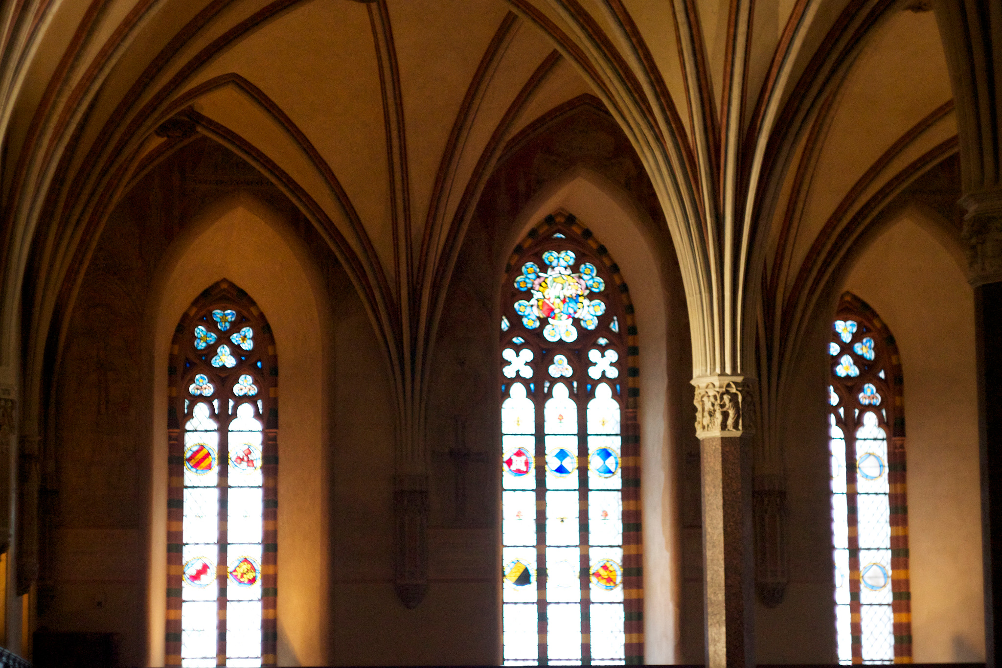 Canon EF 35-80mm f/4-5.6 sample photo. Ceiling in malbork castle photography