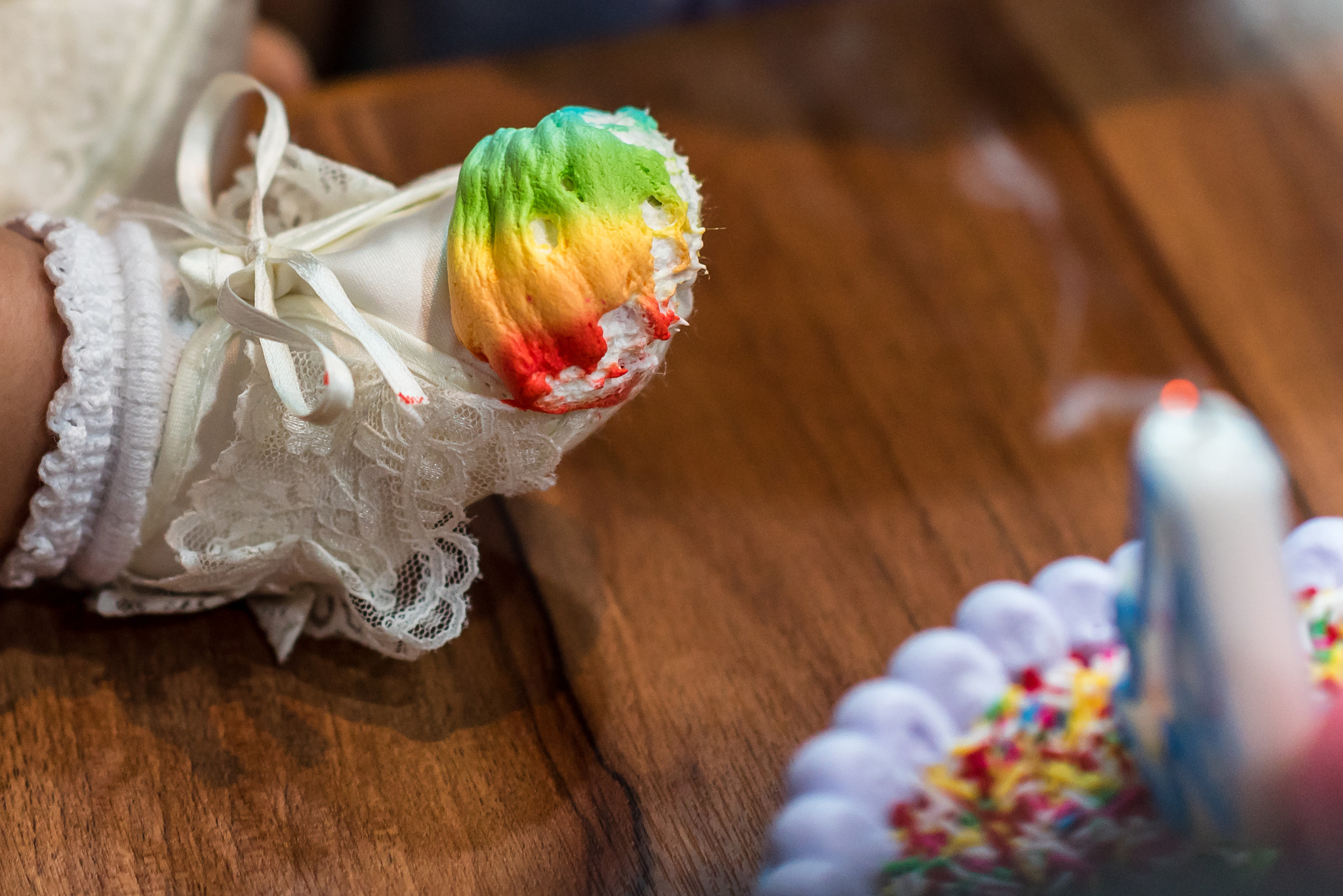 Nikon D750 + Nikon AF-S Nikkor 85mm F1.4G sample photo. Messy rainbow photography