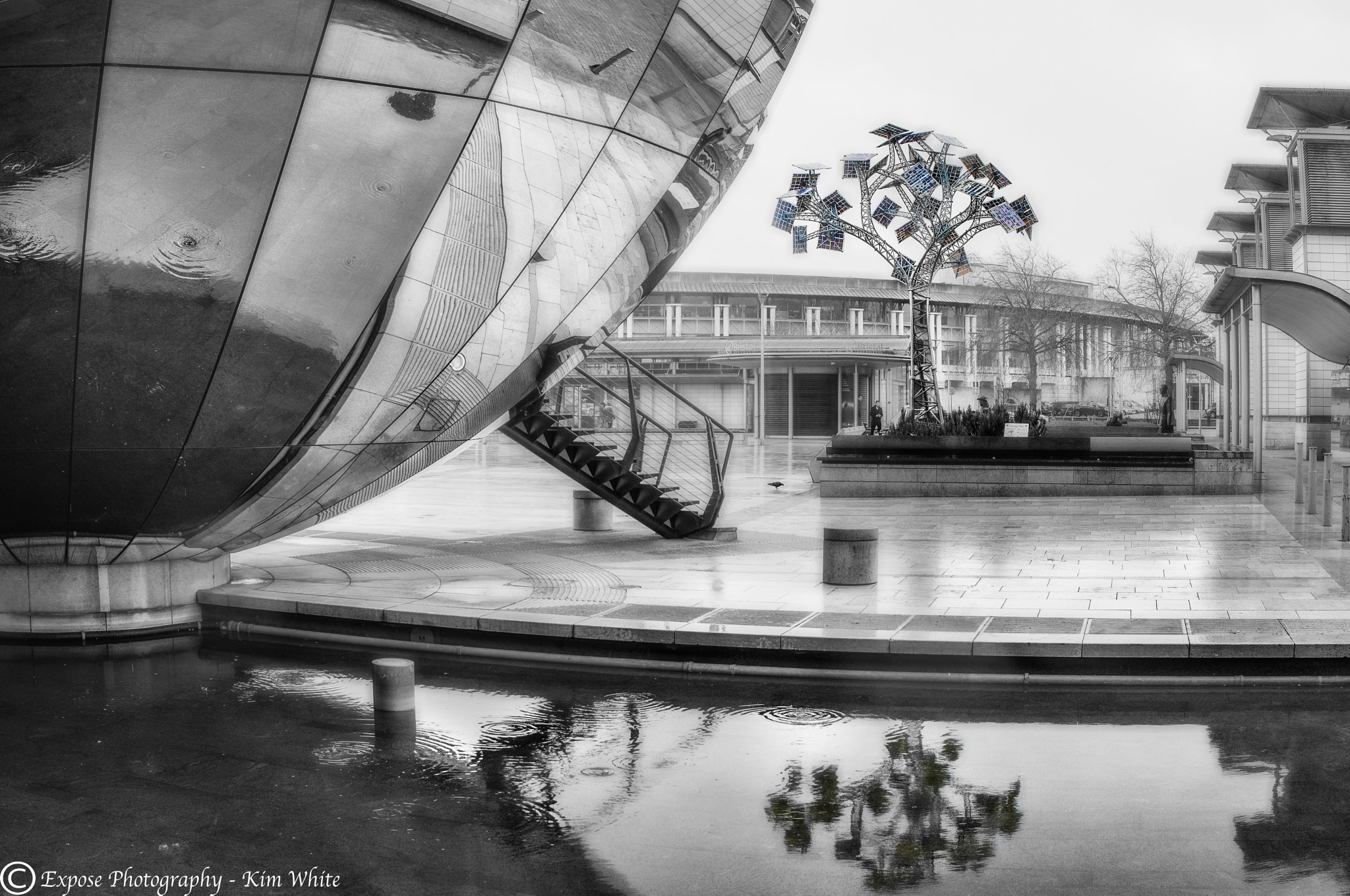 Nikon D500 sample photo. Sculptures in the square photography